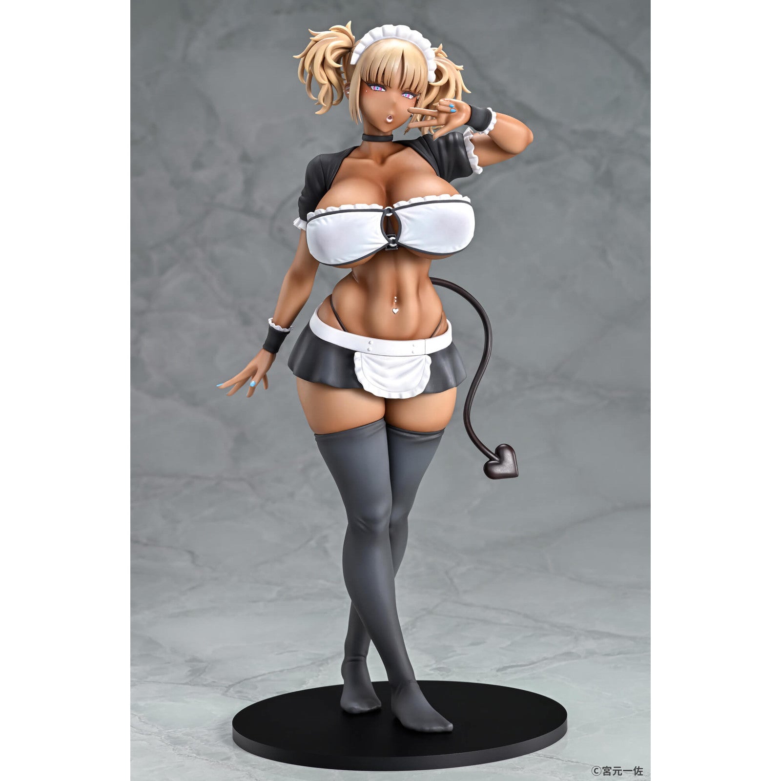 【中古即納】[FIG] 黒ギャルメイド淫魔 ここあ 黒ギャルメイド淫魔、ごしゅを喰う。 1/6 完成品 フィギュア Q-six(キューシックス)(20241130)