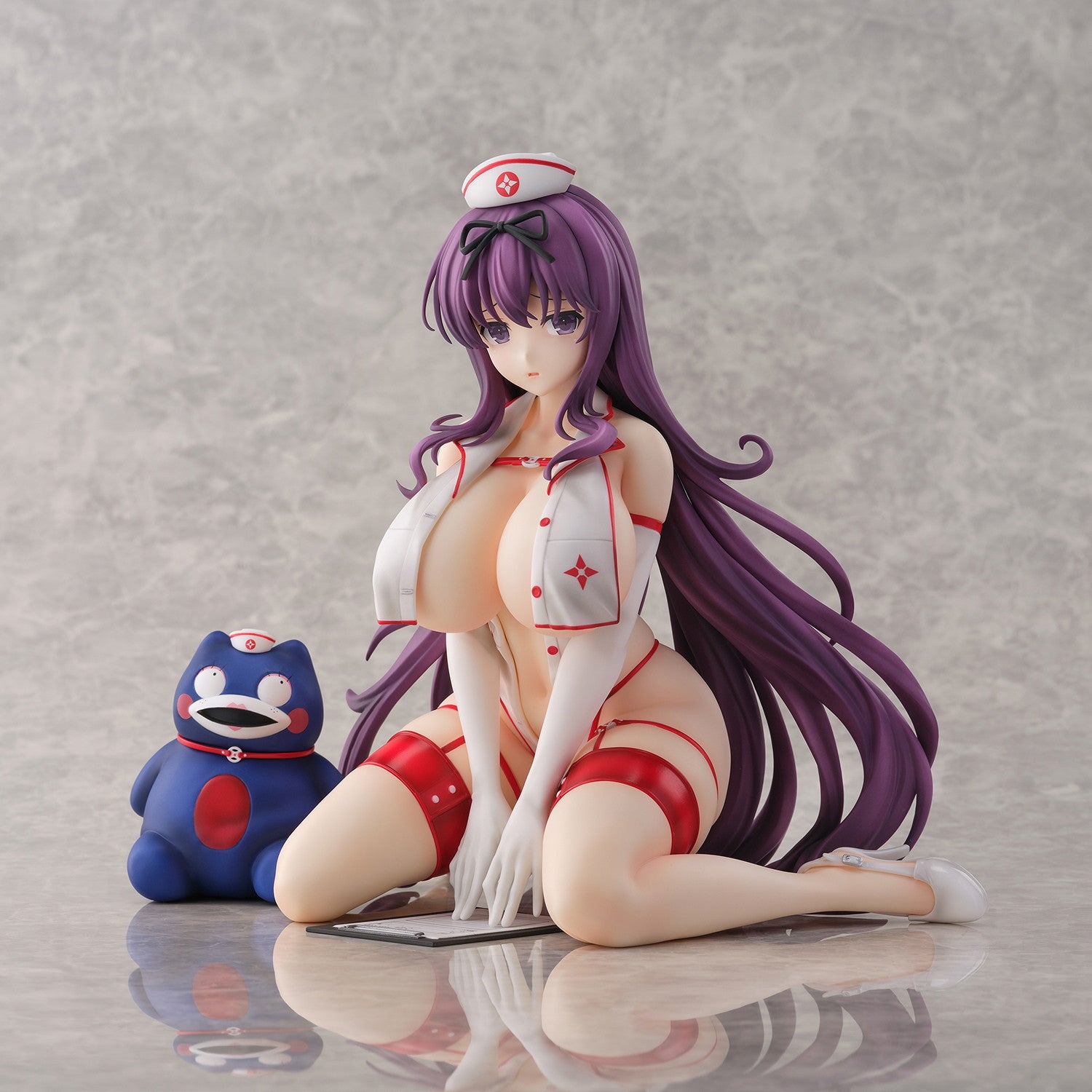 【中古即納】[FIG] 紫(むらさき) セクシーナースVer. シノビマスター 閃乱カグラ NEW LINK 1/4 完成品 フィギュア ホビーストック(20241031)