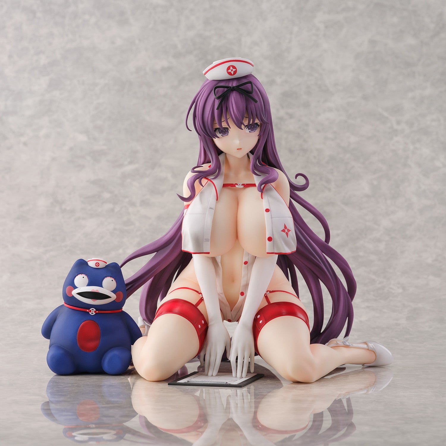 【中古即納】[FIG] 紫(むらさき) セクシーナースVer. シノビマスター 閃乱カグラ NEW LINK 1/4 完成品 フィギュア ホビーストック(20241031)