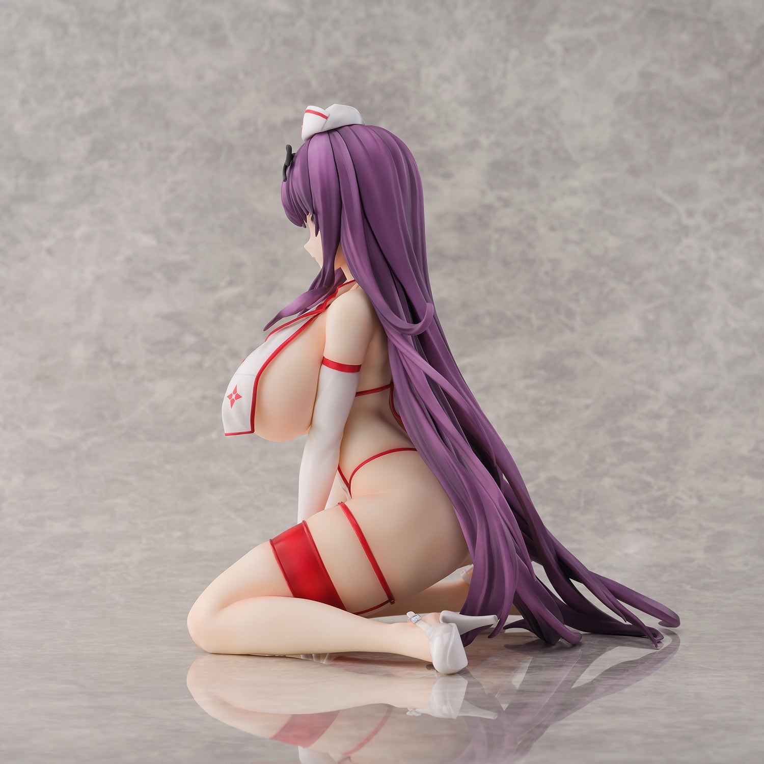 【中古即納】[FIG] 紫(むらさき) セクシーナースVer. シノビマスター 閃乱カグラ NEW LINK 1/4 完成品 フィギュア ホビーストック(20241031)