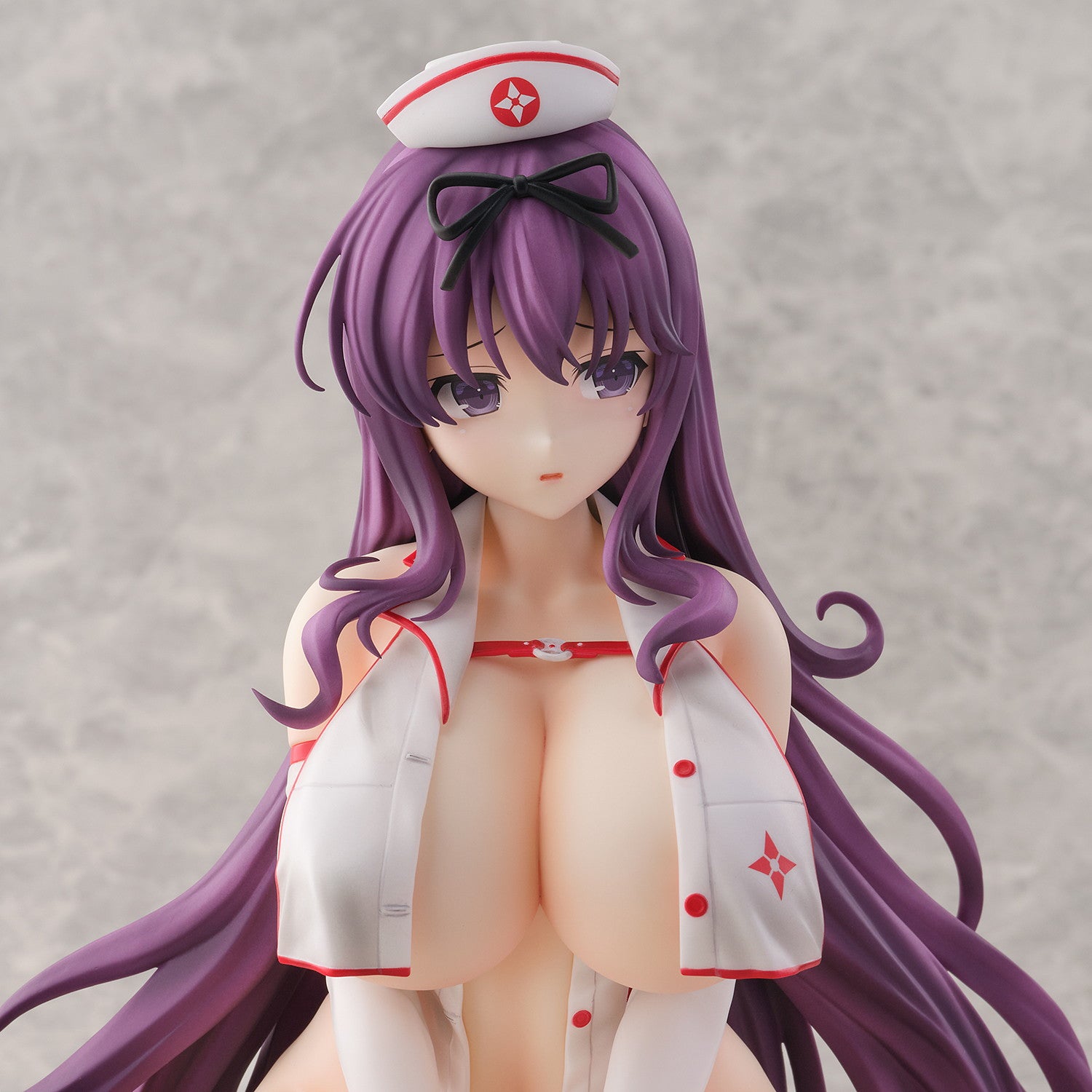 【中古即納】[FIG] 紫(むらさき) セクシーナースVer. シノビマスター 閃乱カグラ NEW LINK 1/4 完成品 フィギュア ホビーストック(20241031)
