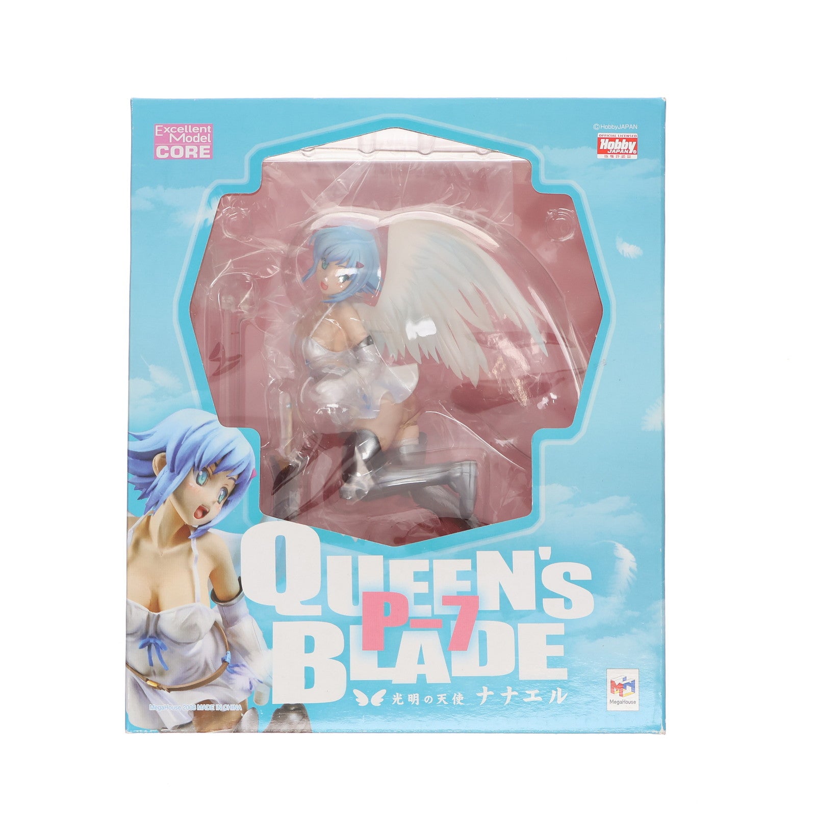 【中古即納】[FIG] エクセレントモデル CORE P-7 光明の天使 ナナエル クイーンズブレイド 完成品フィギュア メガハウス(20081118)