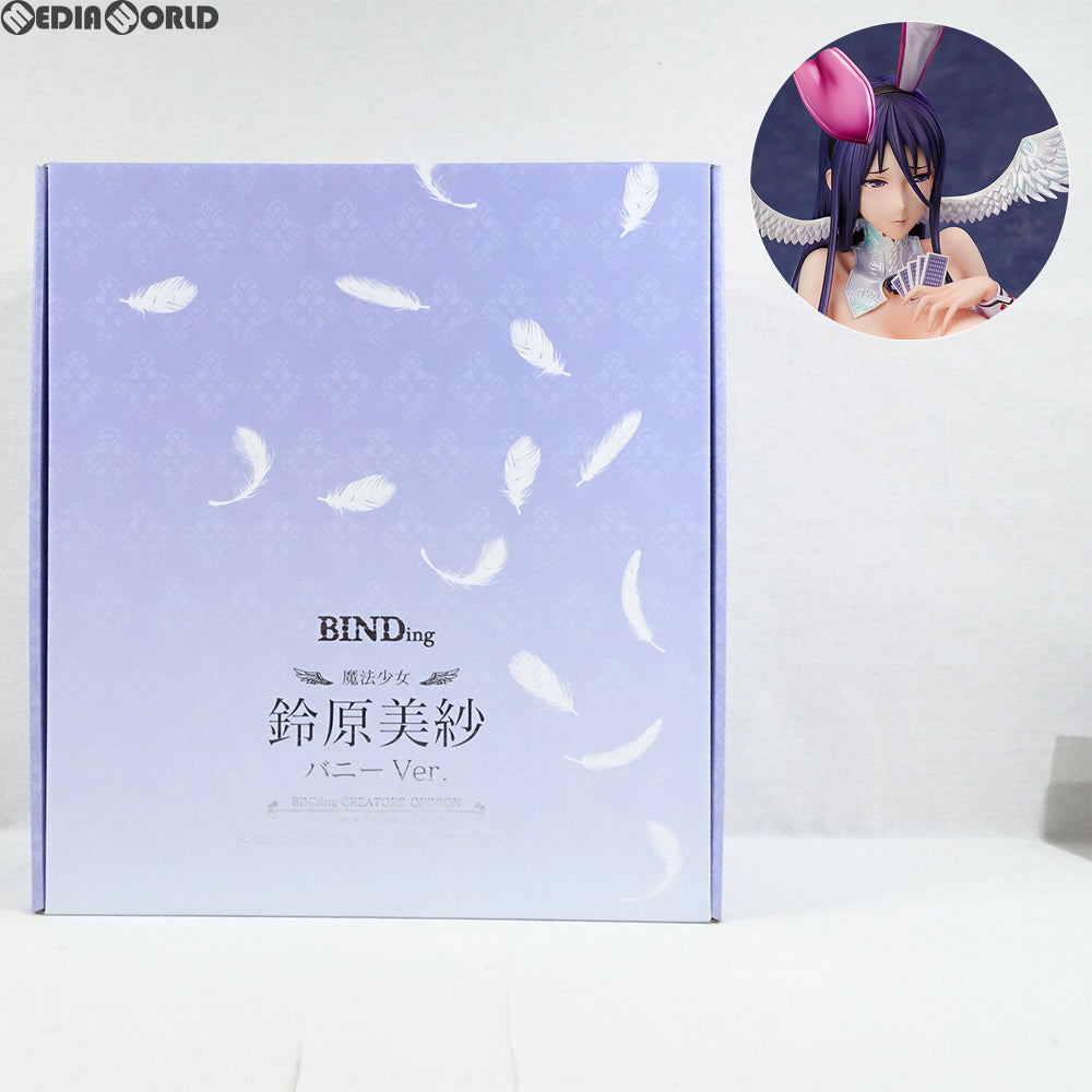 【中古即納】[FIG] ポストカード無し 鈴原美沙(すずはらみさえ) バニーVer. RAITAオリジナルキャラクター(魔法少女シリーズ) 1/4 完成品 フィギュア ネイティブオンラインショップ&DMM限定 BINDing/ネイティブ(20180802)