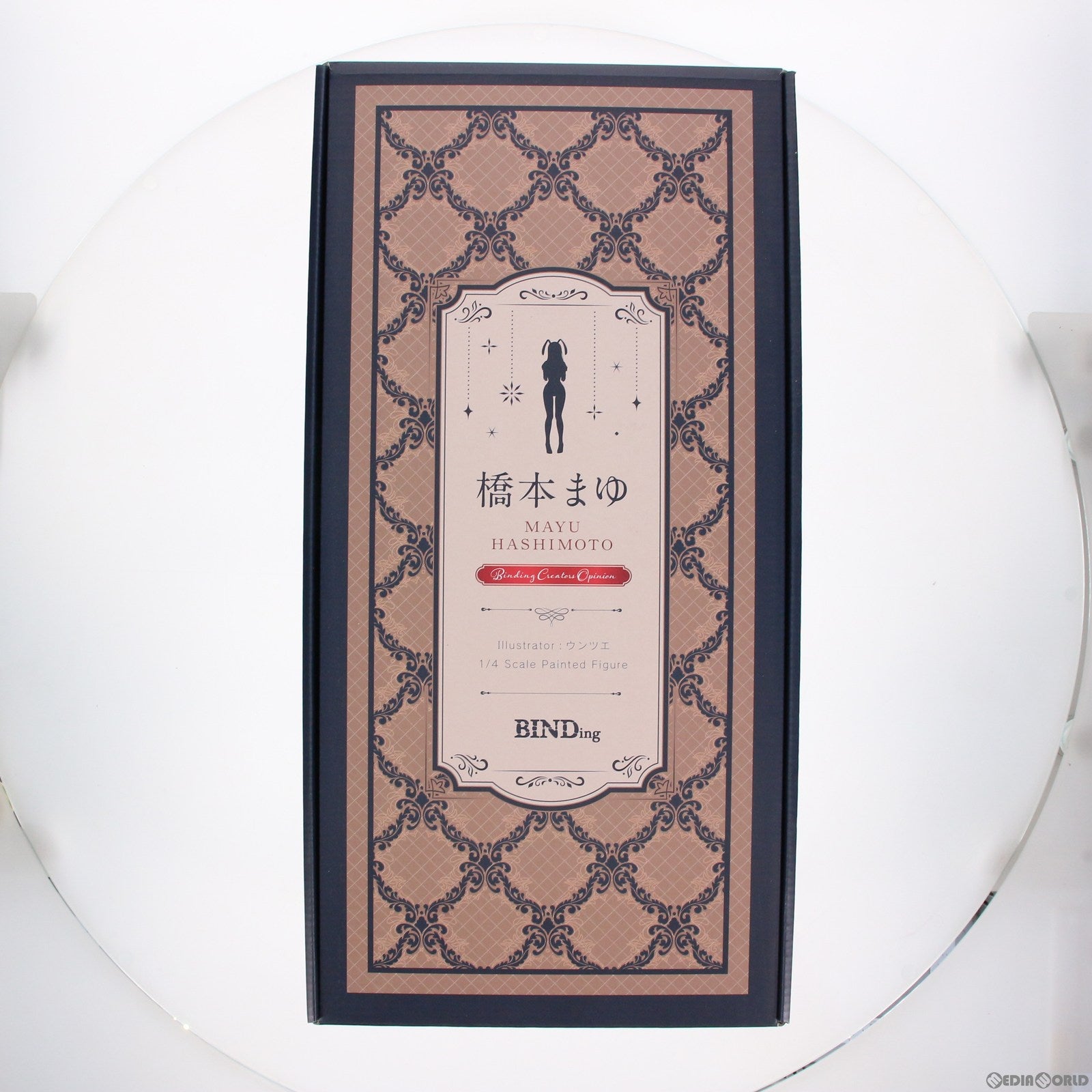 【中古即納】[FIG] ポストカード無し ネイティブクリエイターズコレクション 橋本まゆ(はしもとまゆ) BINDing クリエイターズ オピニオン 1/4 完成品 フィギュア ネイティブオンラインショップ&FANZA限定 BINDing(バインディング)/ネイティブ(20230131)