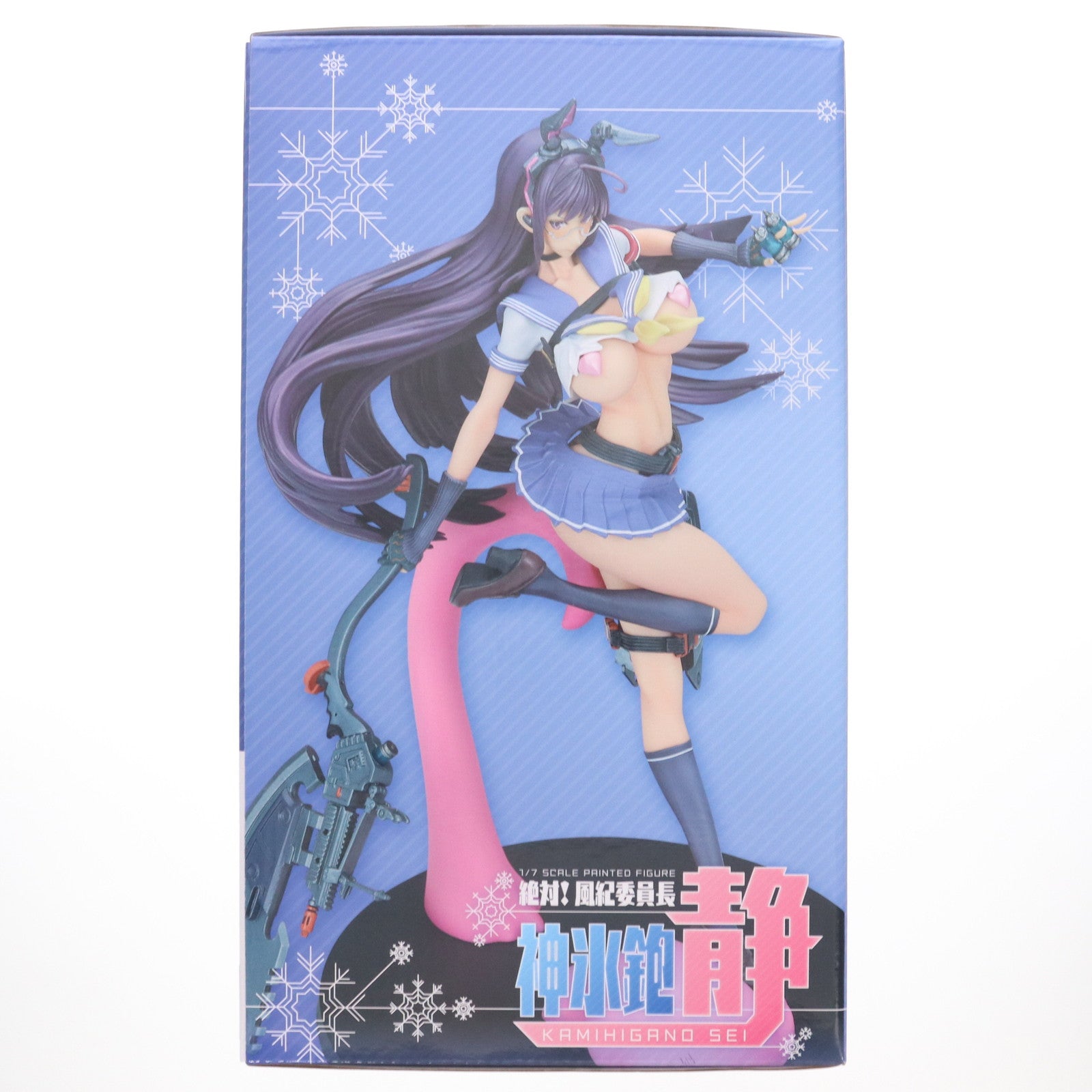 【中古即納】[FIG] 絶対!風紀委員長 神氷鉋静(かみひがのせい) 1/7 完成品 フィギュア MouseUnit(マウスユニット)(20230527)