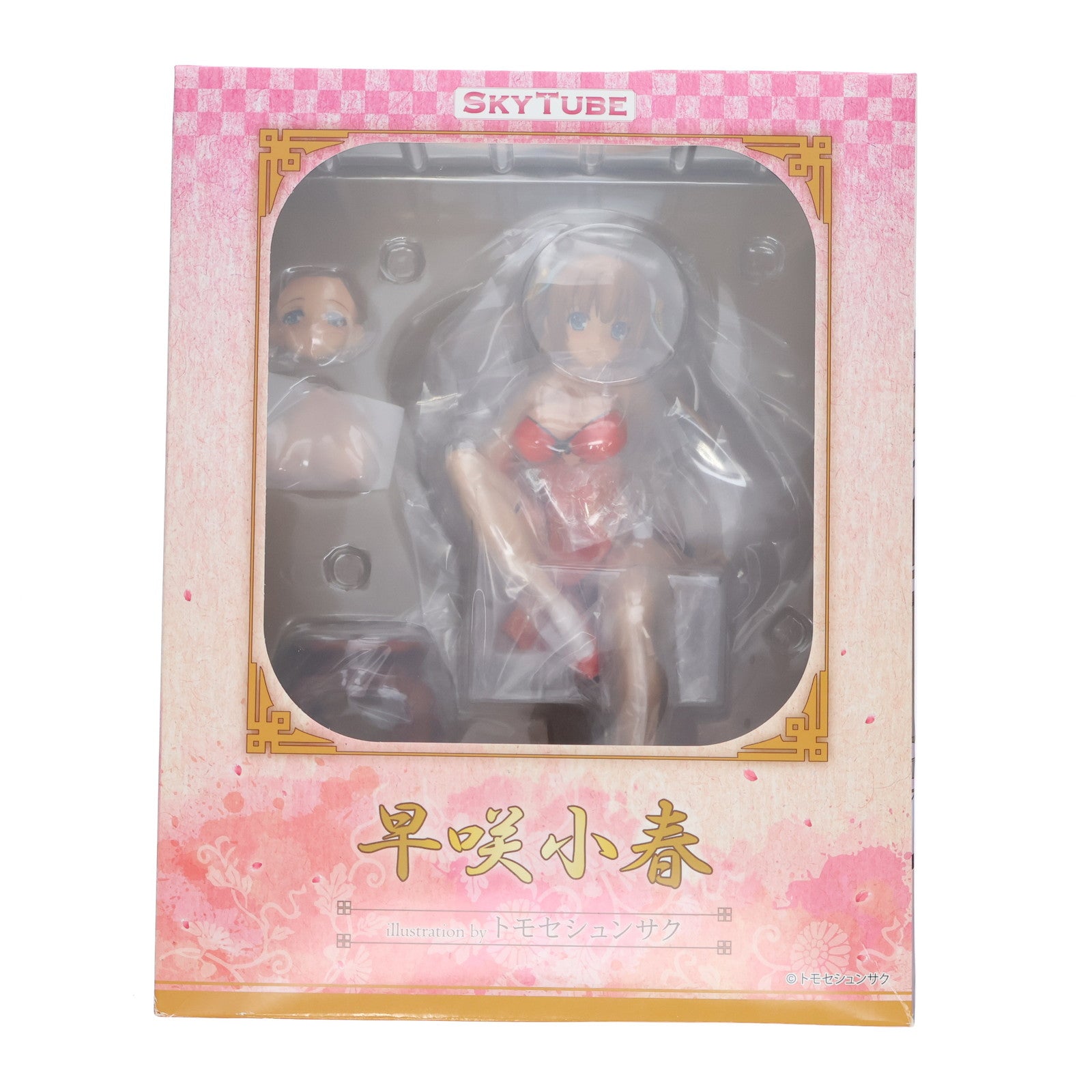 【中古即納】[FIG] ポストカード付属 早咲小春(はやさきこはる) Illustration by トモセシュンサク 1/6 完成品 フィギュア(AX-1085) SkyTube(スカイチューブ)(20200212)