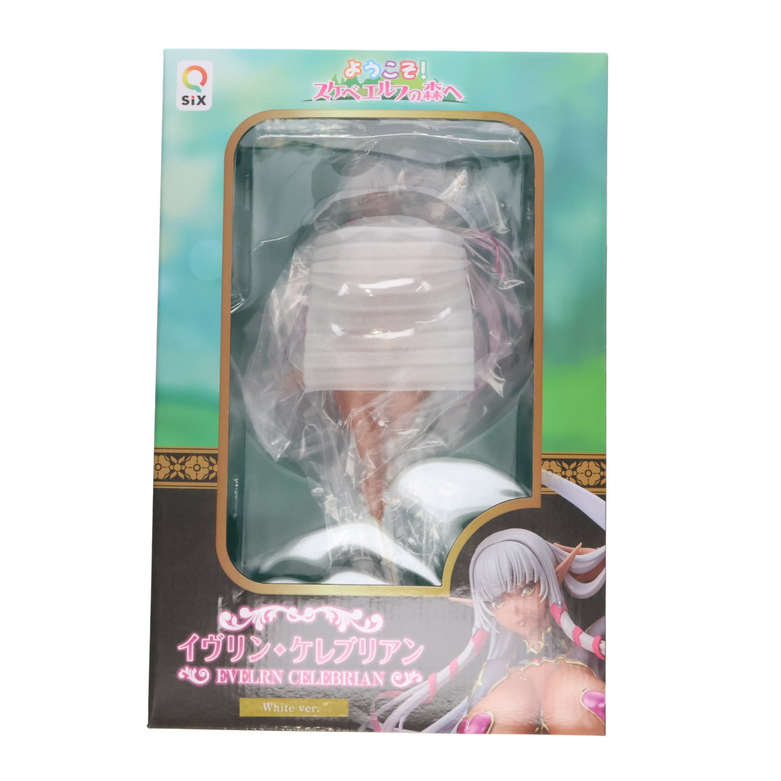 【中古即納】[FIG] イヴリン・ケレブリアン White ver. ようこそ!スケベエルフの森へ 1/6 完成品 フィギュア Q-six(キューシックス)(20210129)