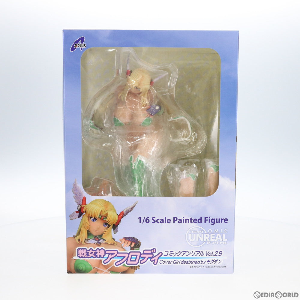 【中古即納】[FIG] 戦女神アフロディ コミックアンリアル Vol.29 Cover Girl designed by モグダン 1/6 完成品 フィギュア A+(エイプラス)(20170827)