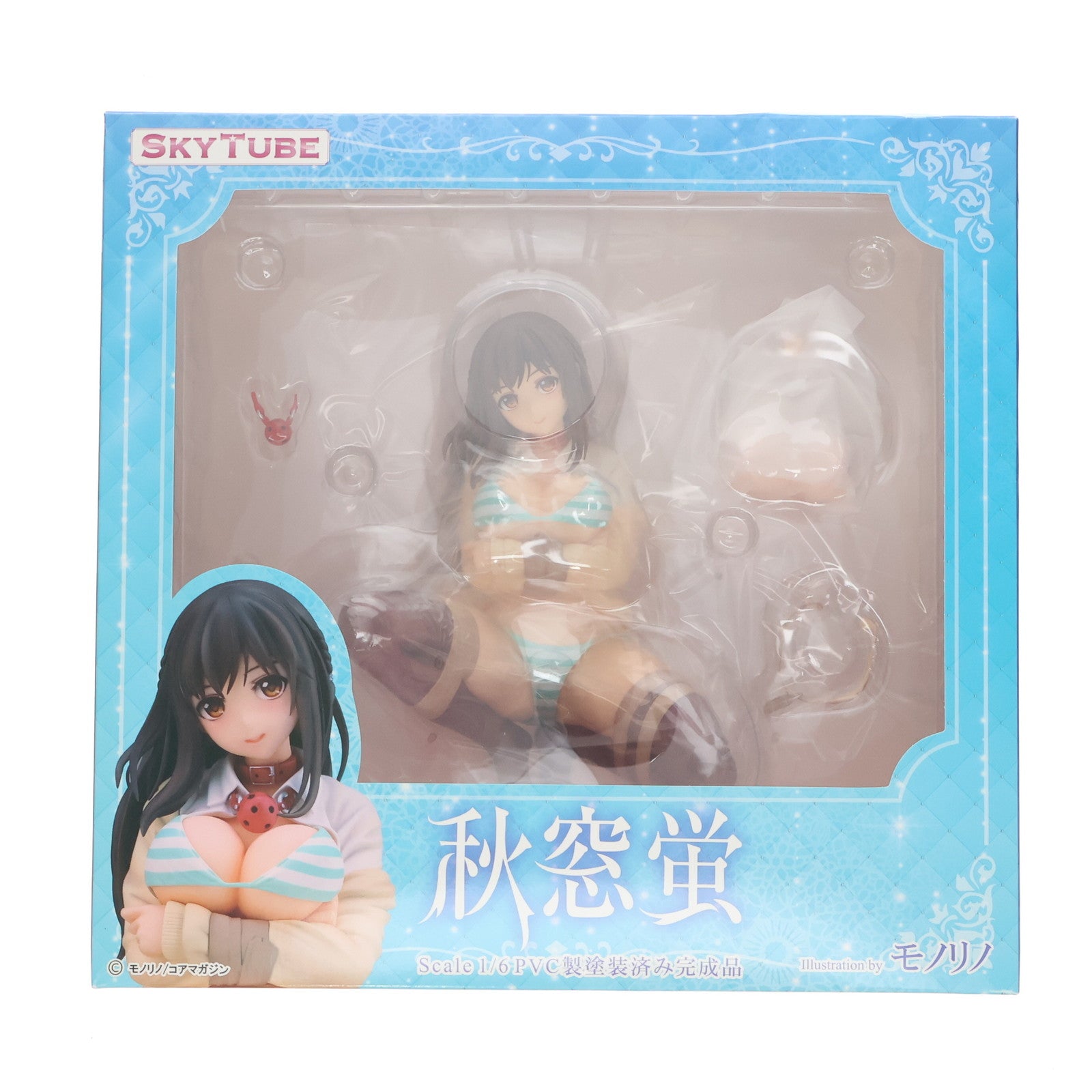 【中古即納】[FIG] 秋窓蛍(あきまどほたる) illustration by モノリノ PINKERTON(ピンカートン) 1/6 完成品 フィギュア(AX-1052) SkyTube(スカイチューブ)(20170820)