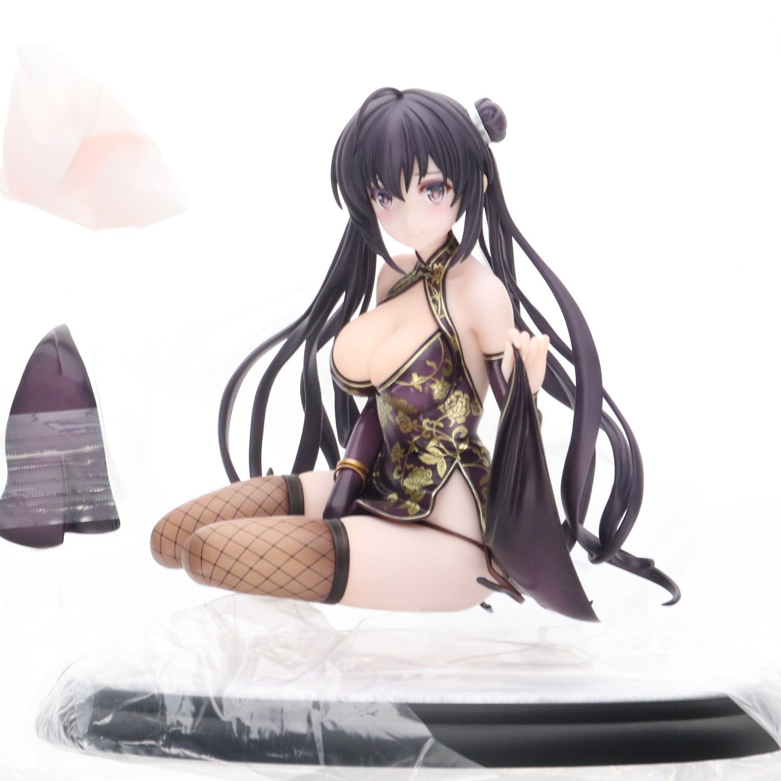 【中古即納】[FIG] ポストカード付属 冬月茉莉(とうげつまつり) お座りVer. illustration by 深崎暮人 コミック阿吽 1/6 完成品 フィギュア(AX-1099) SkyTube(スカイチューブ)(20230421)