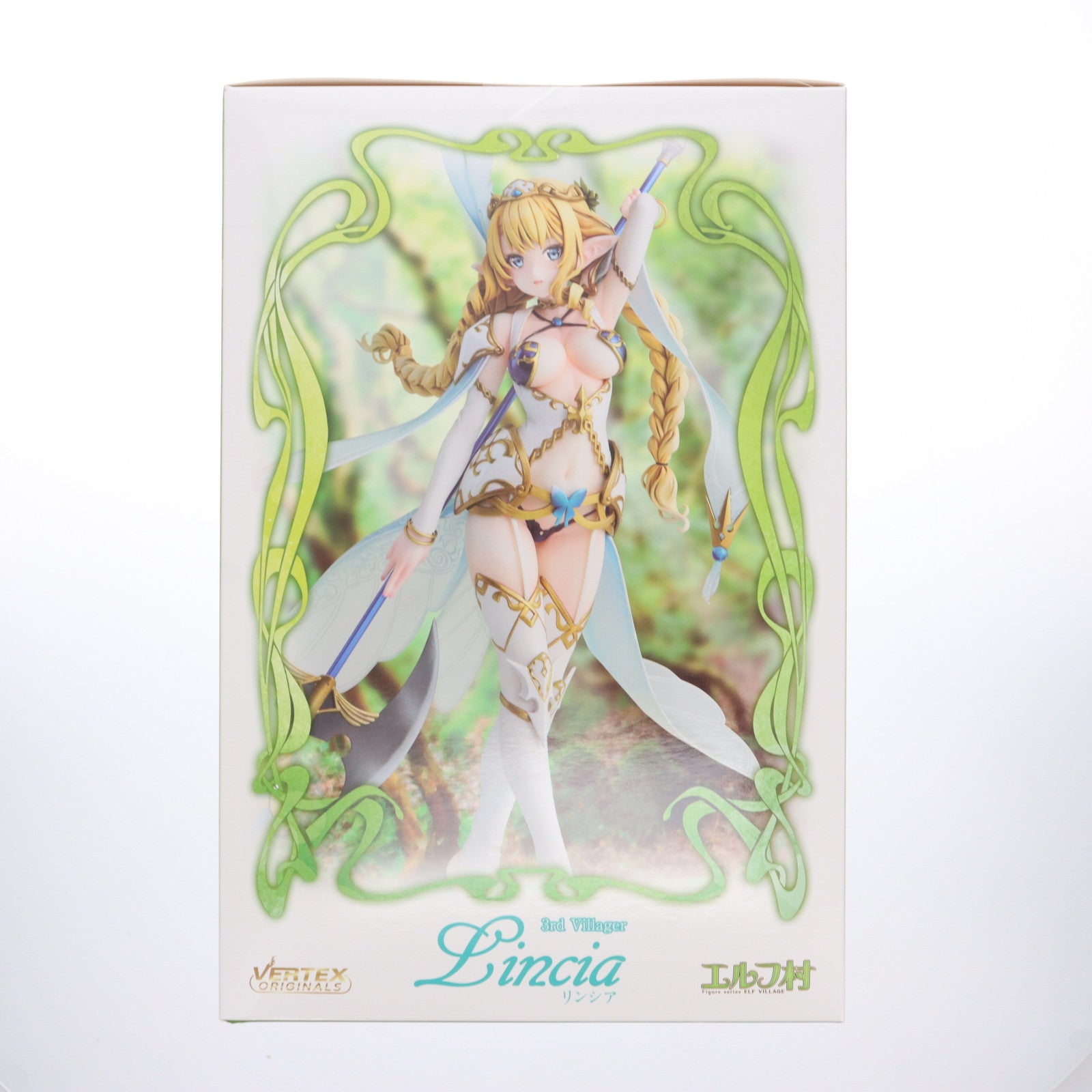 【中古即納】[FIG] (再販) あみあみ限定特典3種付属 エルフ村 第3村人 リンシア アンテナショップ限定版 1/6 完成品 フィギュア ヴェルテクス(20201031)