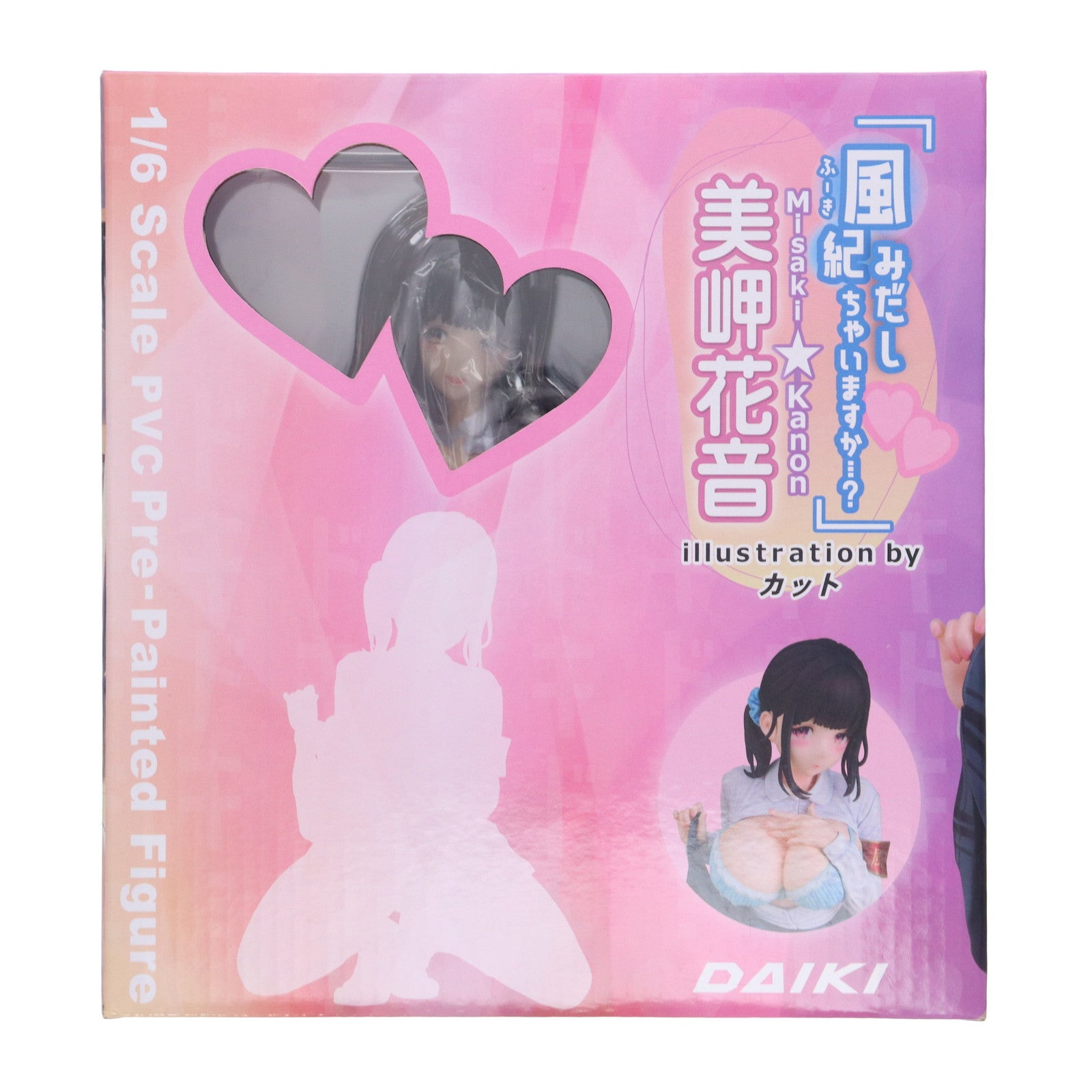 【中古即納】[FIG] 風紀みだしちゃいますか…～ 美岬花音(みさきかのん) illustration by カット 1/6 完成品 フィギュア ダイキ工業(20240114)