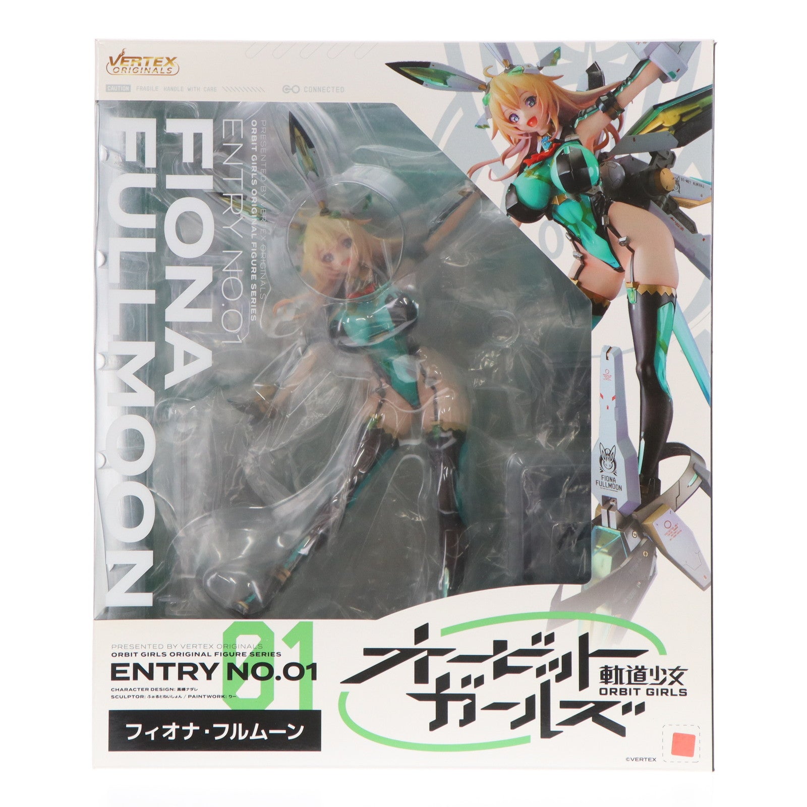 【中古即納】[FIG] ヴェルテクス・オリジナルズ オービットガールズ ENTRY NO.01 フィオナ・フルムーン 完成品 フィギュア ヴェルテクス(20230629)