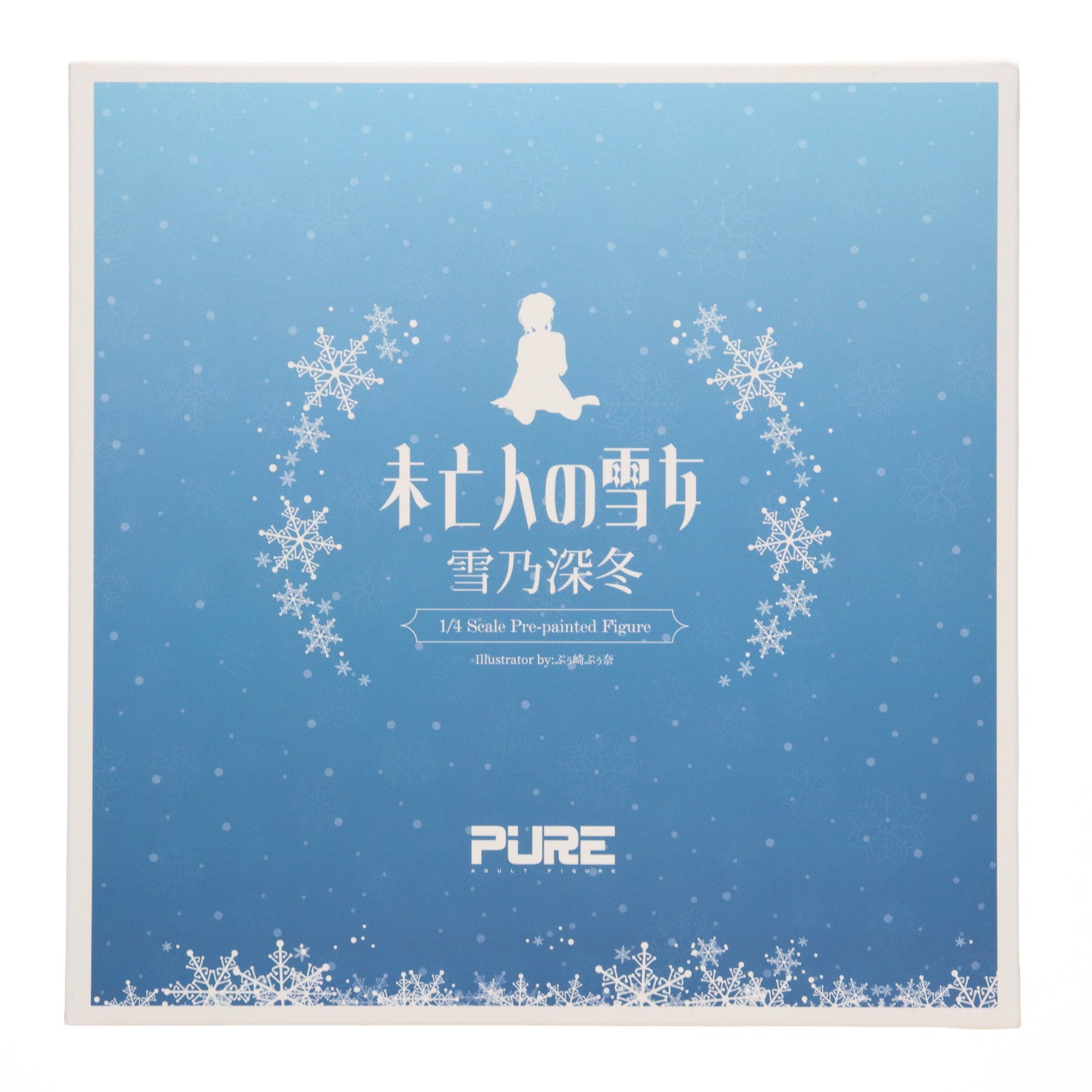 【中古即納】[FIG] バッジ&色紙付属 未亡人の雪女 雪乃深冬(ゆきのみふゆ) 座ってる雪乃さん 1/4 完成品 フィギュア MAGI ARTS(マギアーツ)(20250430)