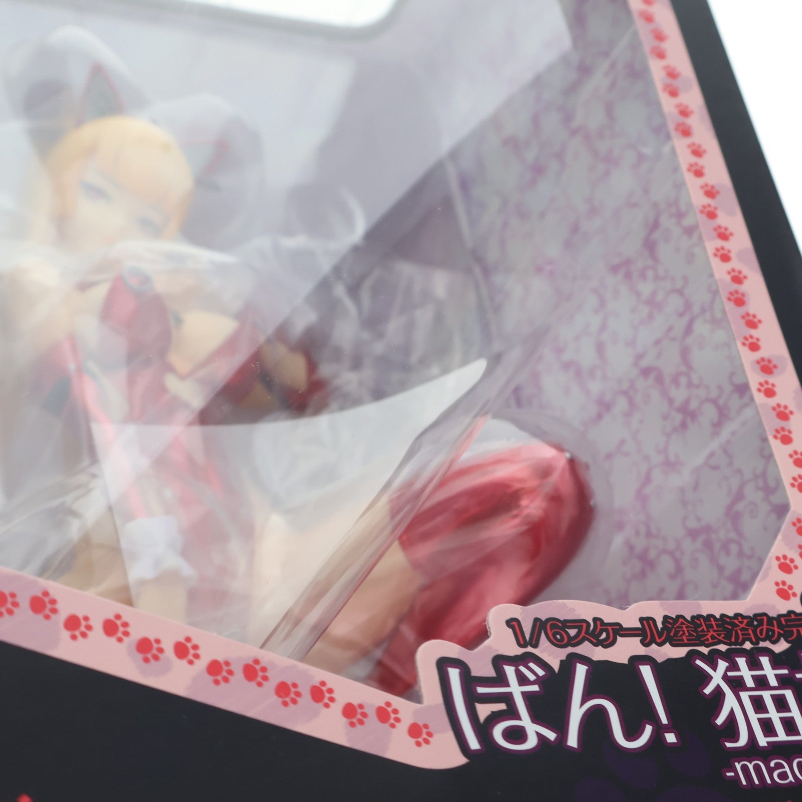 【中古即納】[FIG] クイーンテッド・イラストレーターコレクション ばん! 猫娘-maoniang- エナメルレッドVer. 1/6 完成品 フィギュア クイーンテッド(20190129)