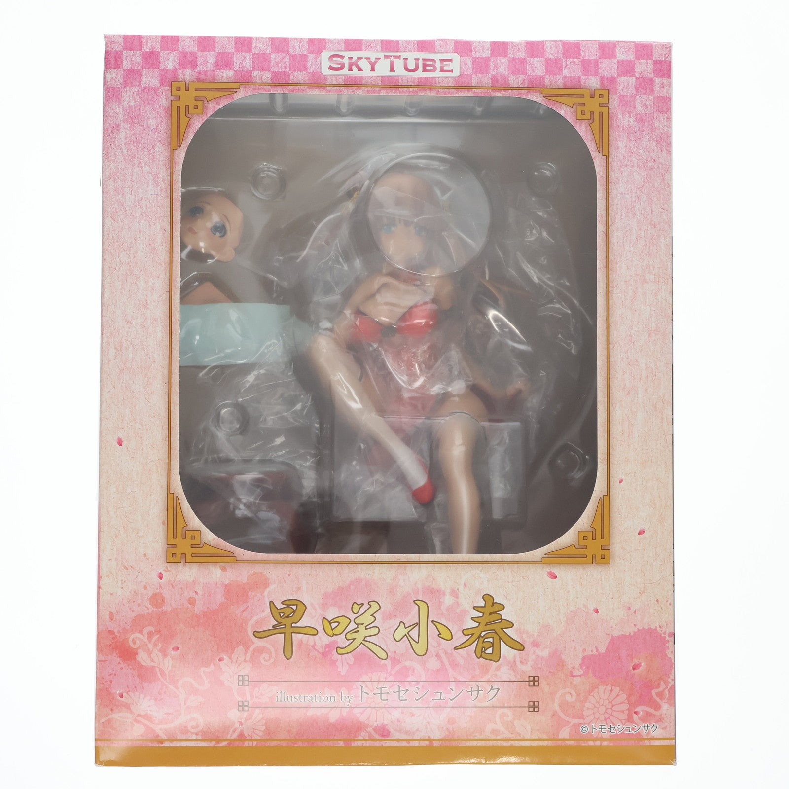 【中古即納】[FIG] ポストカード無し あみあみ限定特典付属 早咲小春(はやさきこはる) Illustration by トモセシュンサク 1/6 完成品 フィギュア(AX-1085) SkyTube(スカイチューブ)(20200212)