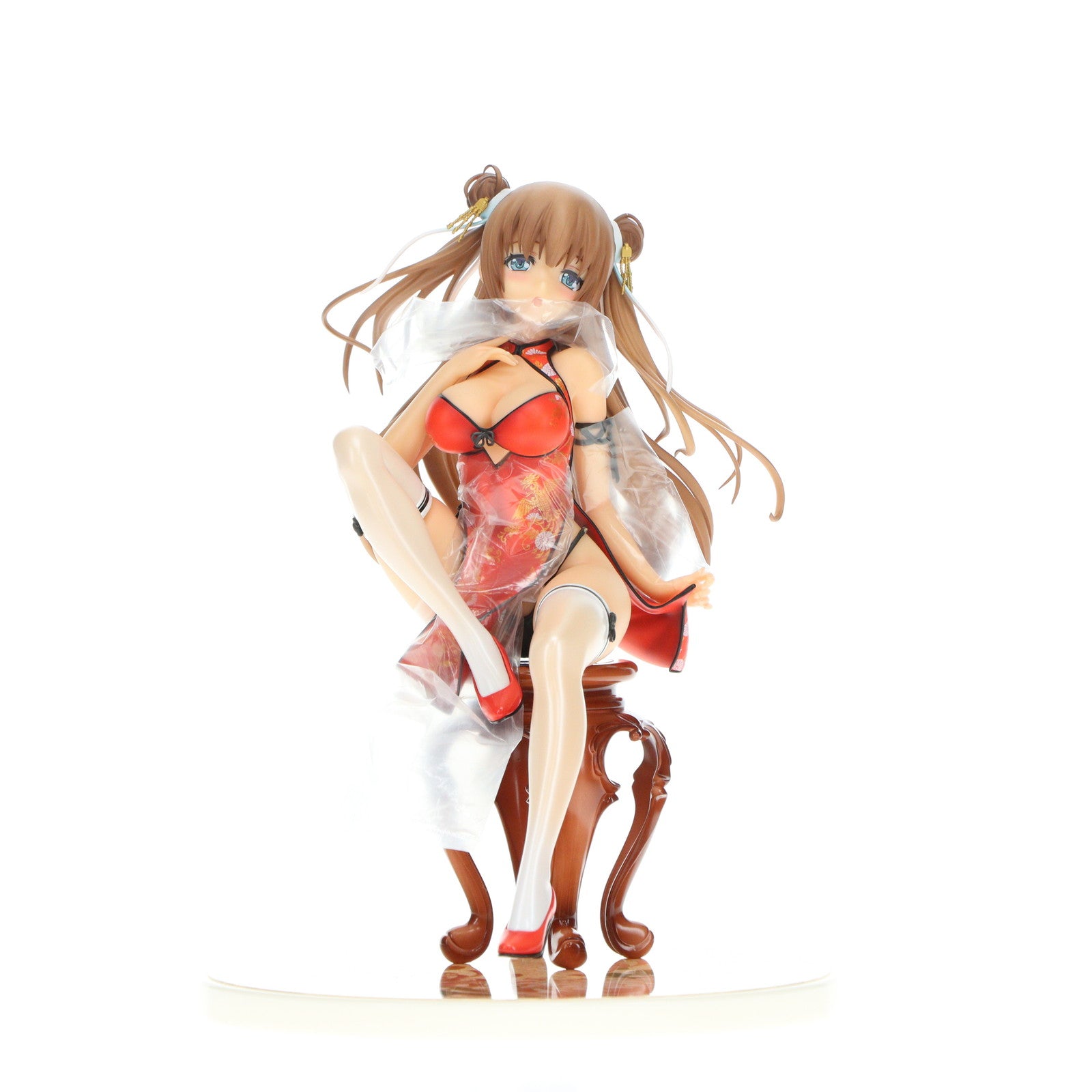 【中古即納】[FIG] ポストカード無し あみあみ限定特典付属 早咲小春(はやさきこはる) Illustration by トモセシュンサク 1/6 完成品 フィギュア(AX-1085) SkyTube(スカイチューブ)(20200212)