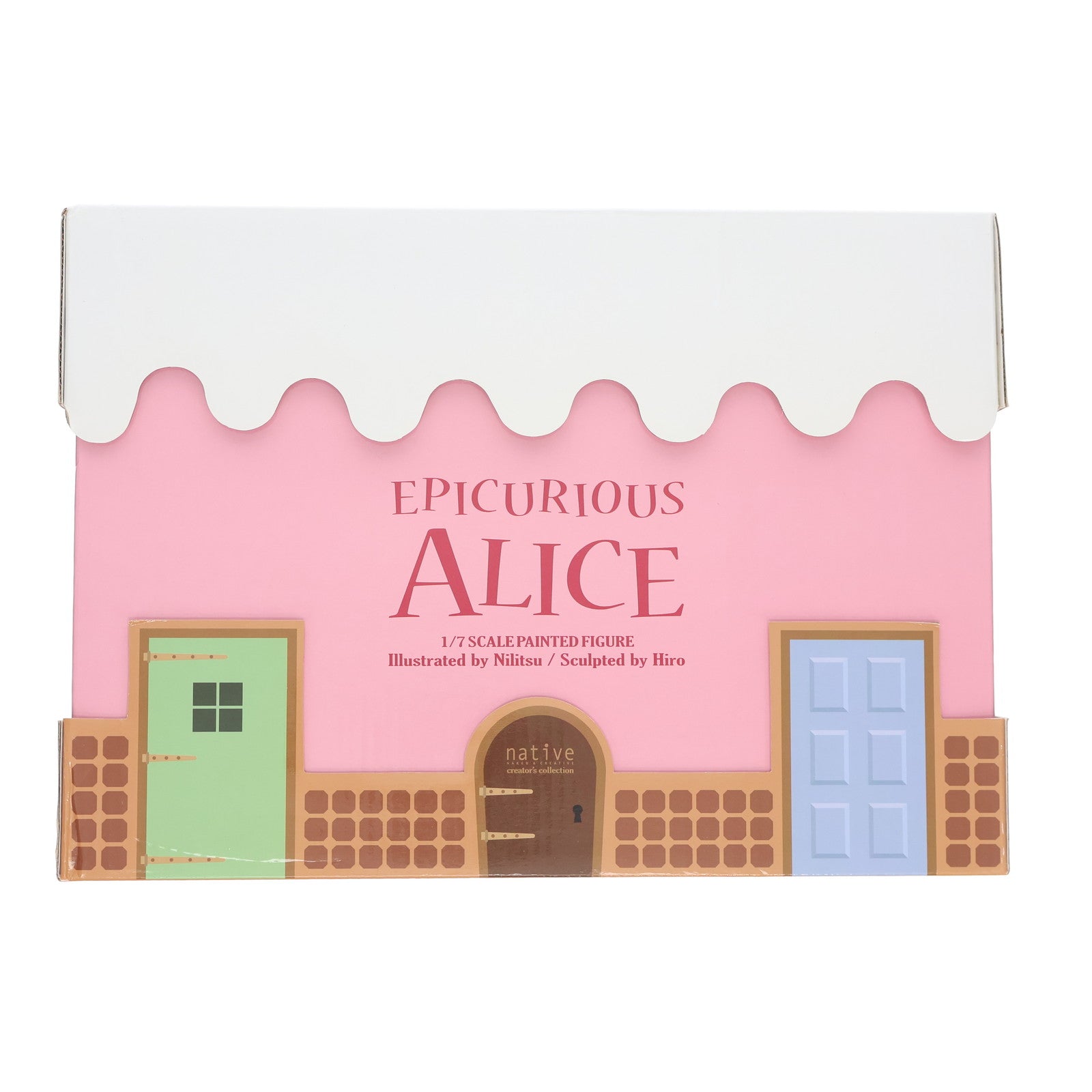 【中古即納】[FIG] ポストカード付属 ネイティブオンラインショップ限定 アリスの品評会 ニリツオリジナルキャラクター 1/7 完成品 フィギュア ネイティブ(20160531)
