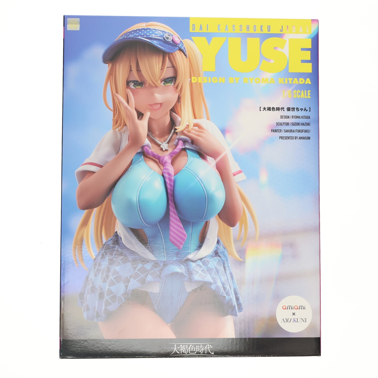 【中古即納】[FIG] あみあみ限定 優世ちゃん 大褐色時代 1/6 完成品 フィギュア あみあみ/AMAKUNI(アマクニ)(20241130)