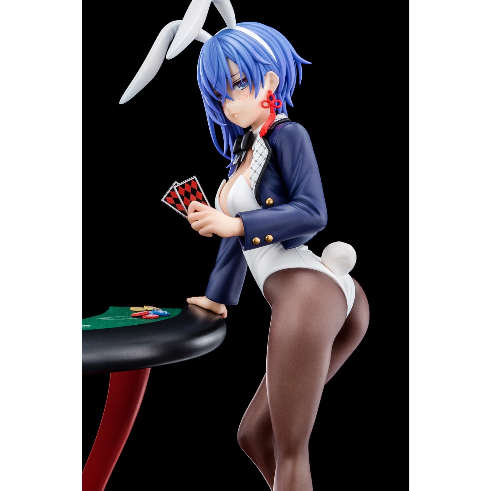 【中古即納】[FIG] 咲耶・ジークリンデ(さくや・じーくりんで) 瑠璃紺のバニーフィギュアwithぺろりシステム 聖剣学院の魔剣使い 1/6 完成品 フィギュア 日本コロムビア(20250228)