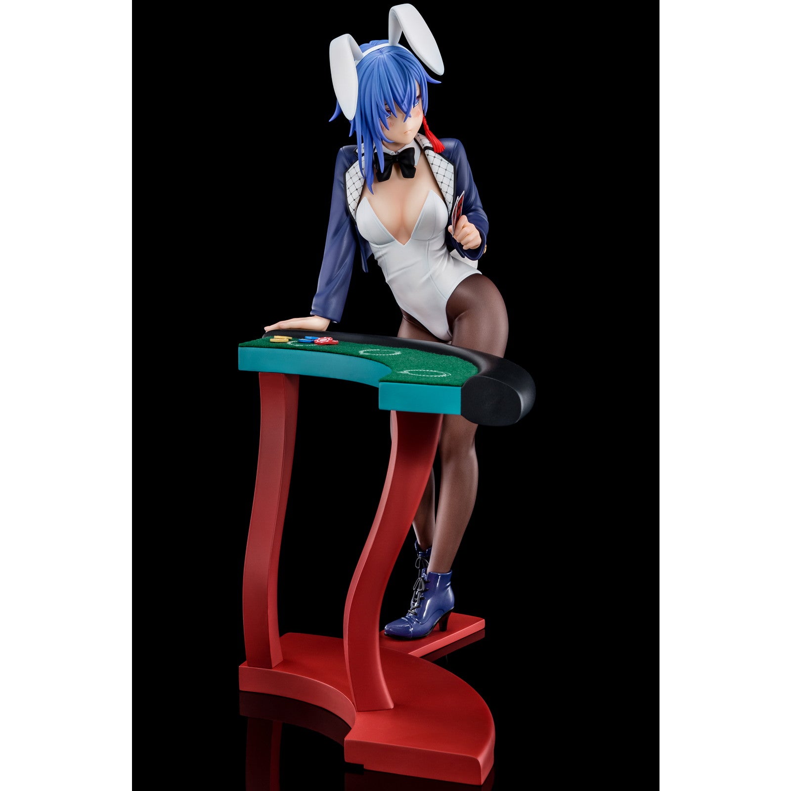【中古即納】[FIG] 咲耶・ジークリンデ(さくや・じーくりんで) 瑠璃紺のバニーフィギュアwithぺろりシステム 聖剣学院の魔剣使い 1/6 完成品 フィギュア 日本コロムビア(20250228)