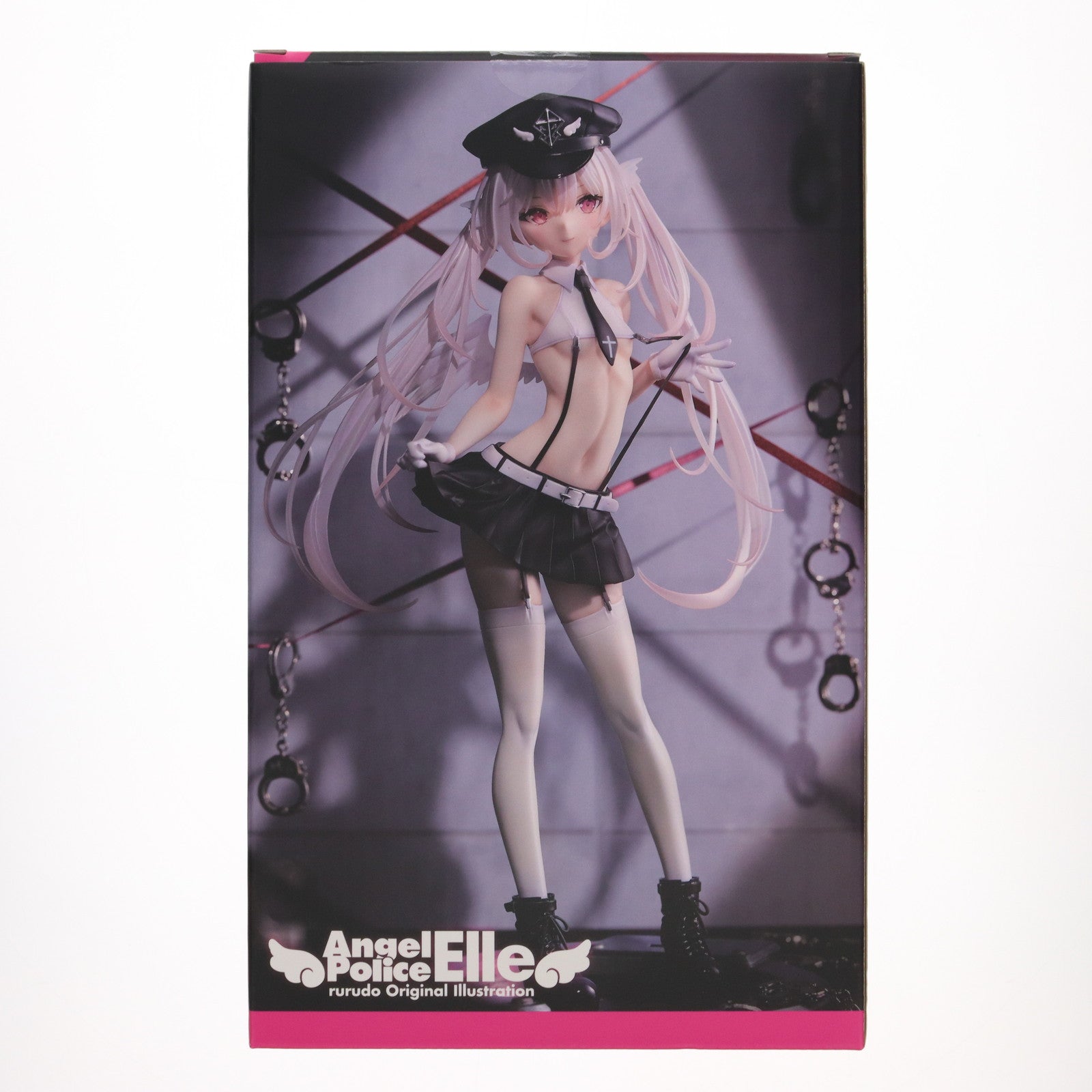 【中古即納】[FIG] ポストカード付属 あみあみ限定 rurudo オリジナルイラスト 「天使警察エルちゃん」 1/6 完成品 フィギュア(TPK-011) Pink・Charm(ピンクチャーム)(20230331)
