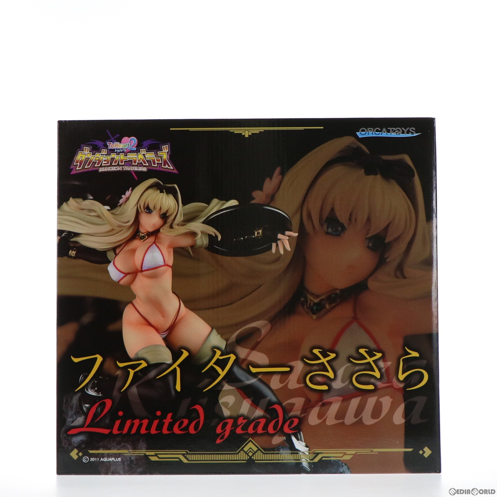 【中古即納】[FIG] ファイターささら Limited grade ToHeart2 ダンジョントラベラーズ 1/6 完成品 フィギュア オルカトイズ(20170720)