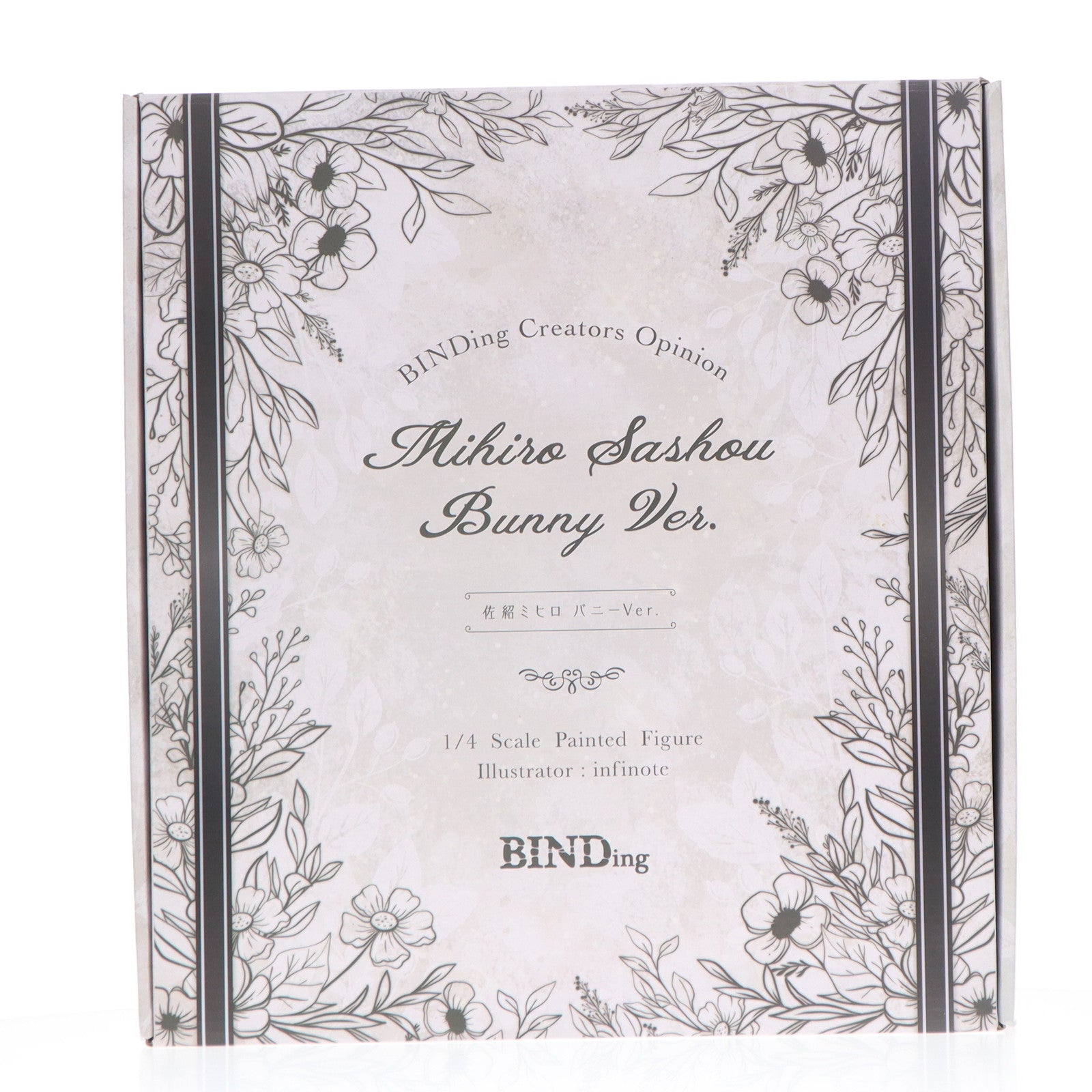 【中古即納】[FIG] ポストカード付属 ネイティブクリエイターズコレクション 佐紹ミヒロ(さしょうみひろ) バニーVer. BINDing クリエイターズ オピニオン 1/4 完成品 フィギュア ネイティブオンラインショップ&FANZA限定 BINDing(バインディング)/ネイティブ(20230430)