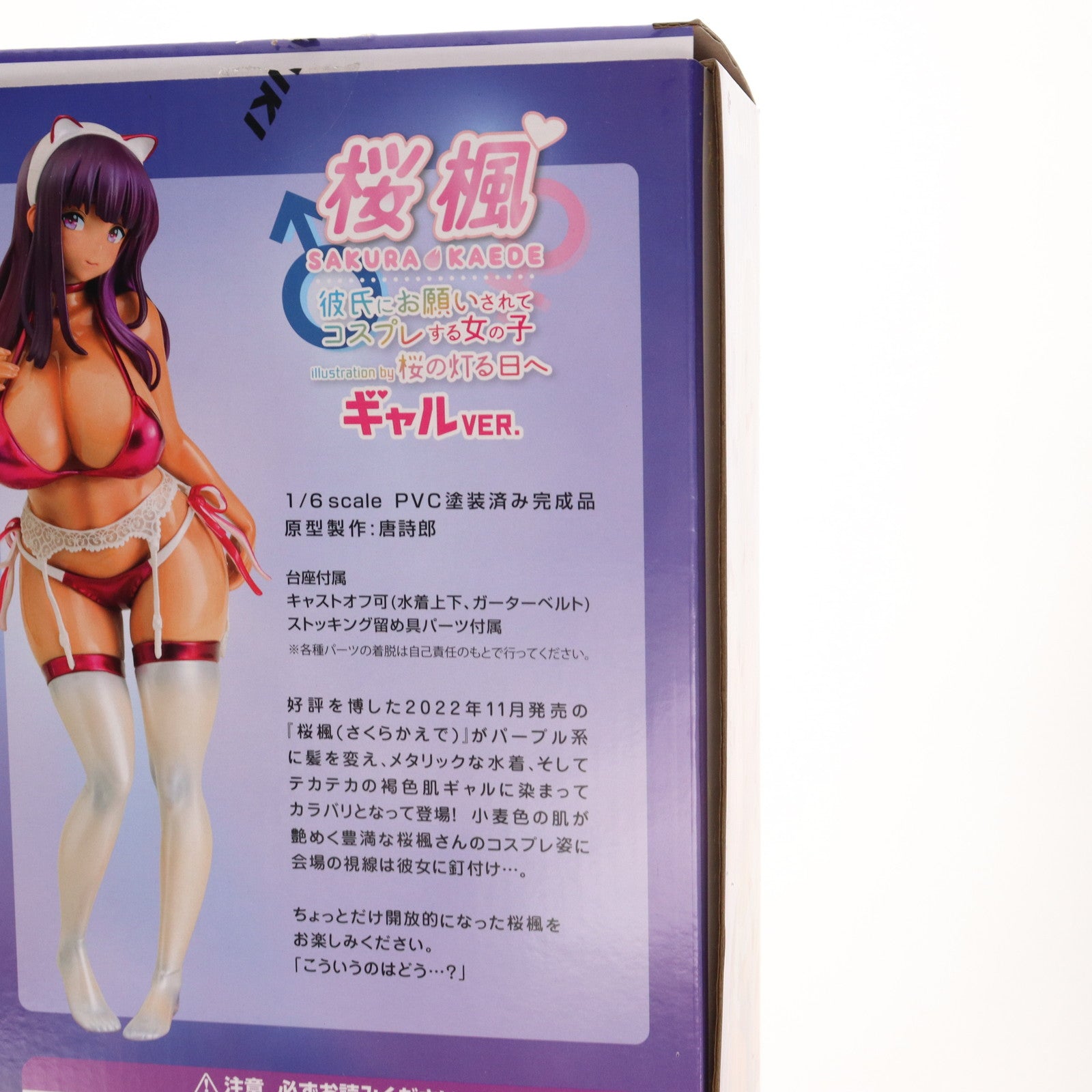 【中古即納】[FIG] 桜楓(さくらかえで) ～彼氏にお願いされてコスプレする女の子～illustration by 桜の灯る日へ ギャルver. 1/6 完成品 フィギュア ダイキ工業(20231110)