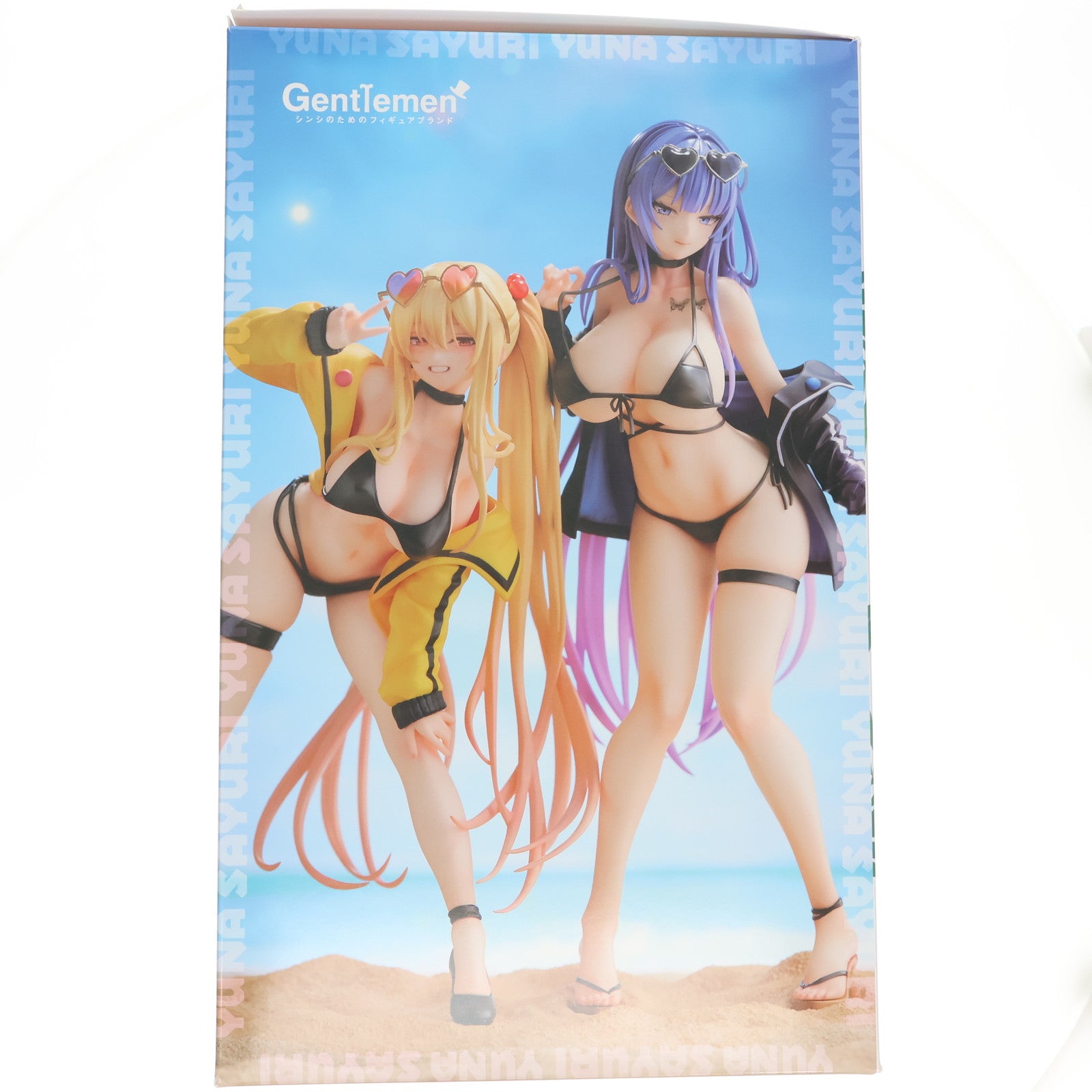 【中古即納】[FIG] ユナ&サユリ Illustration by Biya&K Pring 専用台座付き 2体セット 1/6 完成品 フィギュア ジェントルメン(20250413)