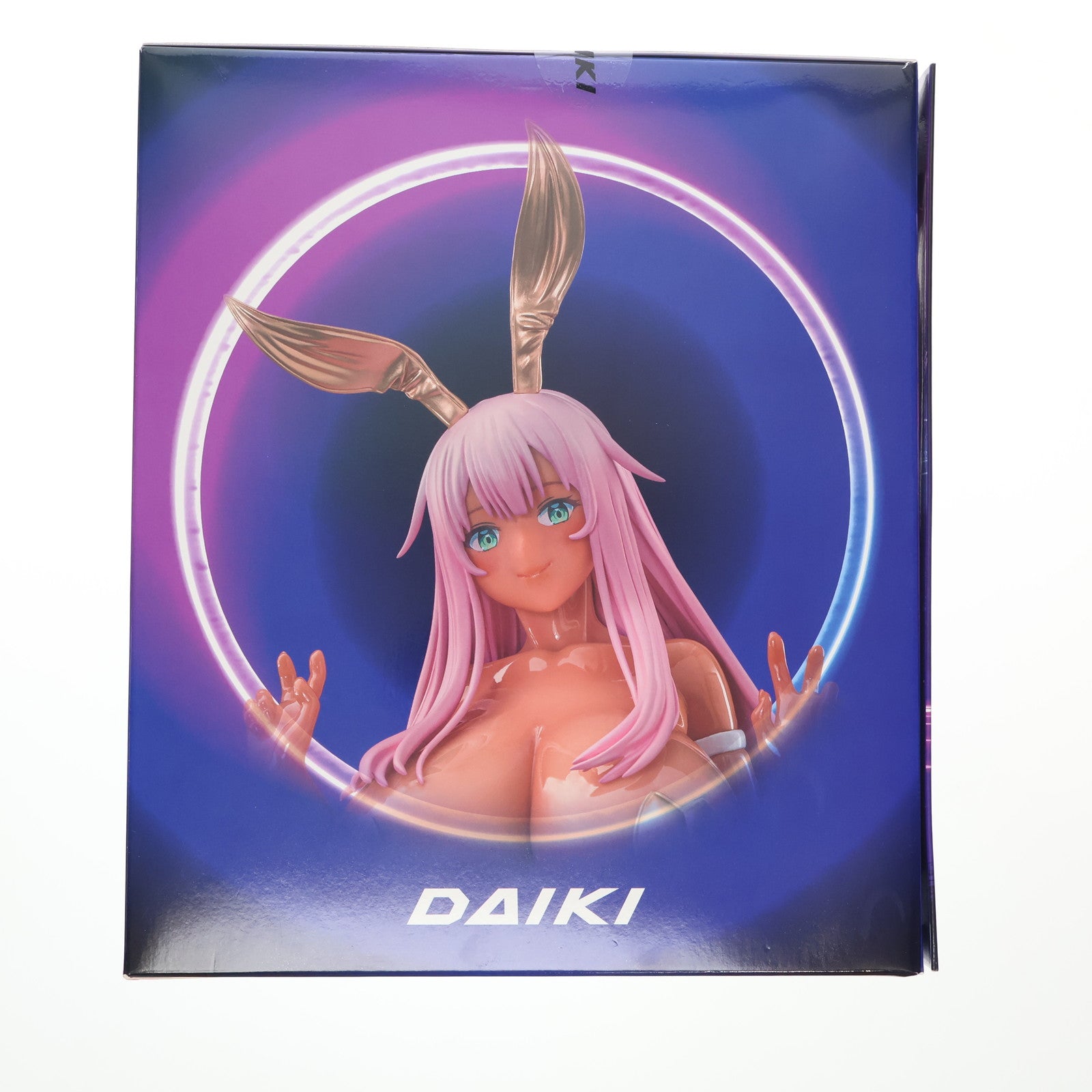 【中古即納】[FIG] ねねねじオリジナルイラスト ピンク髪ちゃん 黒ギャルver. 1/5.5 完成品 フィギュア ダイキ工業(20250531)