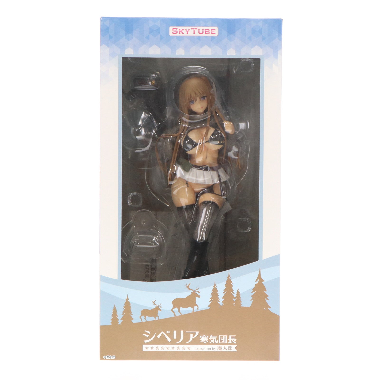 【中古即納】[FIG] ポストカード無し シベリア寒気団長 illustration by 魔太郎 1/6 完成品 フィギュア(AX-1106) SkyTube(スカイチューブ)(20211017)