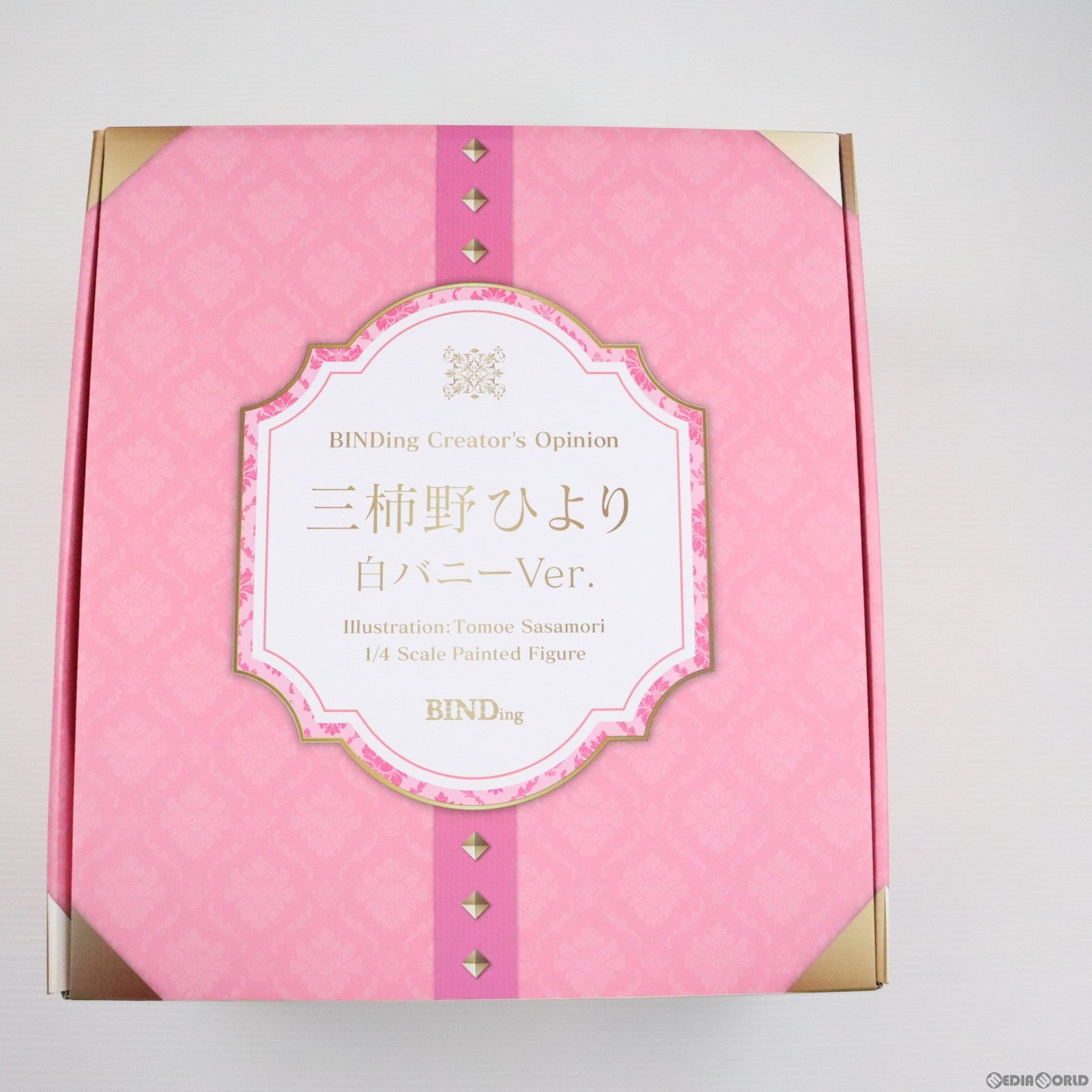 【中古即納】[FIG] ネイティブクリエイターズコレクション 三柿野ひより(みかきのひより) 白バニーVer. BINDing クリエイターズ オピニオン 1/4 完成品 フィギュア ネイティブオンラインショップ&FANZA限定 BINDing(バインディング)/ネイティブ(20231222)