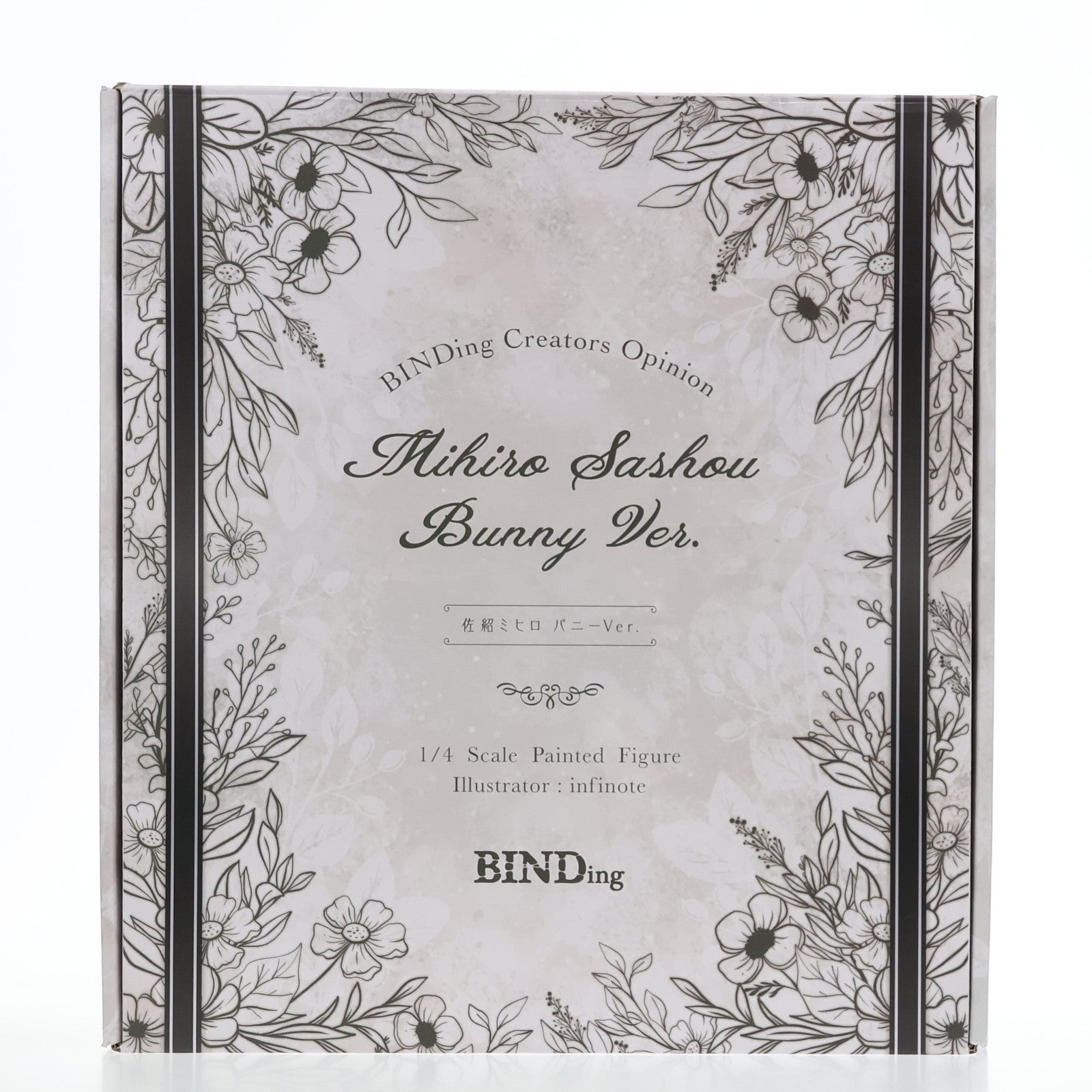 【中古即納】[FIG] ポストカード付属 ネイティブクリエイターズコレクション 佐紹ミヒロ(さしょうみひろ) バニーVer. BINDing クリエイターズ オピニオン 1/4 完成品 フィギュア ネイティブオンラインショップ&FANZA限定 BINDing(バインディング)/ネイティブ(20230430)