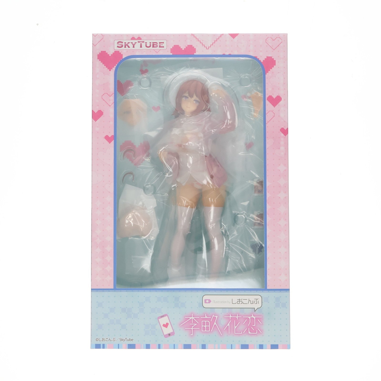 【中古即納】[FIG] ポストカード2枚付属 李畝花恋(ももせかれん) illustration by しおこんぶ 1/6 完成品 フィギュア(AX-1111) SkyTube(スカイチューブ)(20210521)