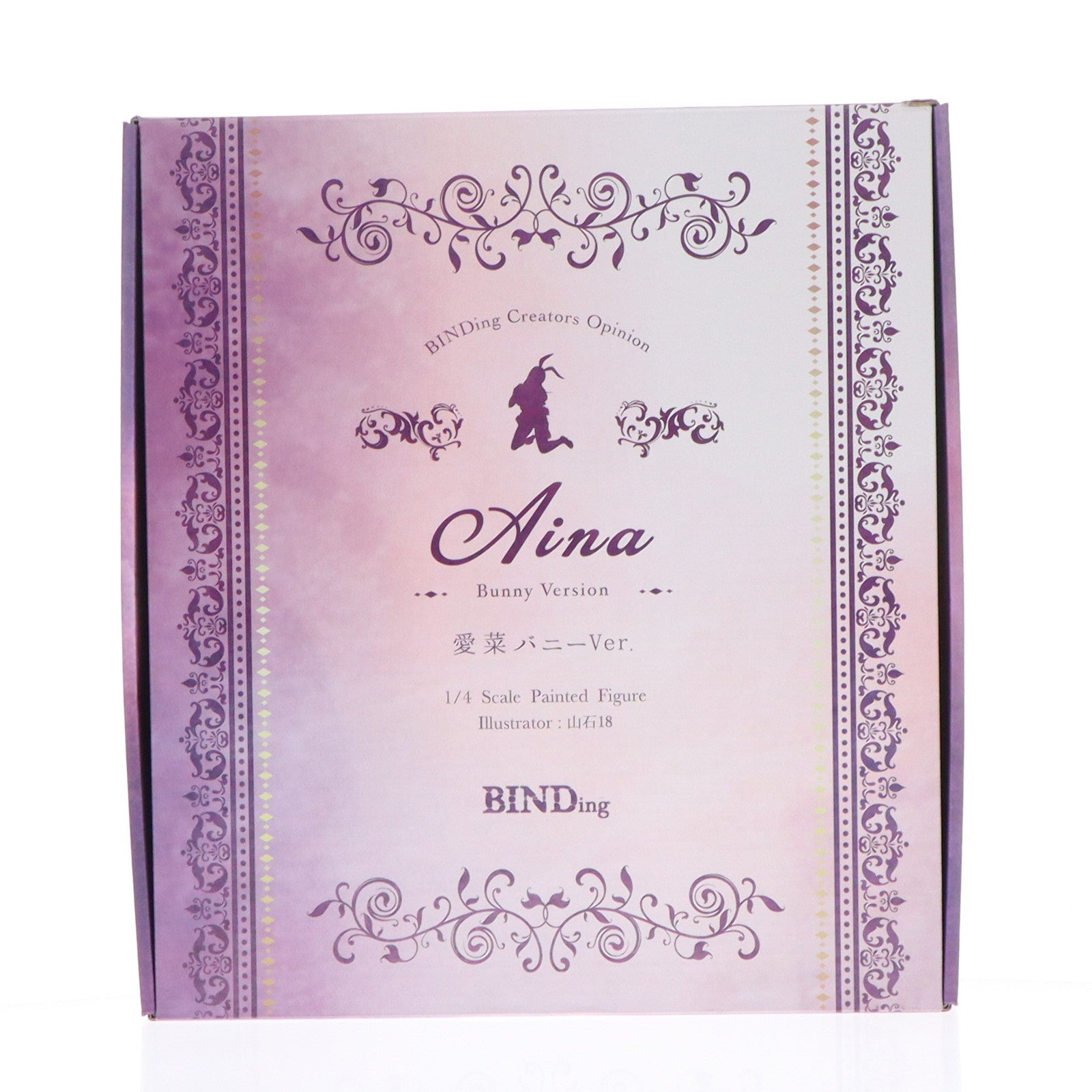 【中古即納】[FIG] ポストカード無し ネイティブクリエイターズコレクション 愛菜(あいな) バニーVer. BINDing クリエイターズ オピニオン 1/4 完成品 フィギュア ネイティブオンラインショップ&FANZA限定 BINDing(バインディング)/ネイティブ(20211231)