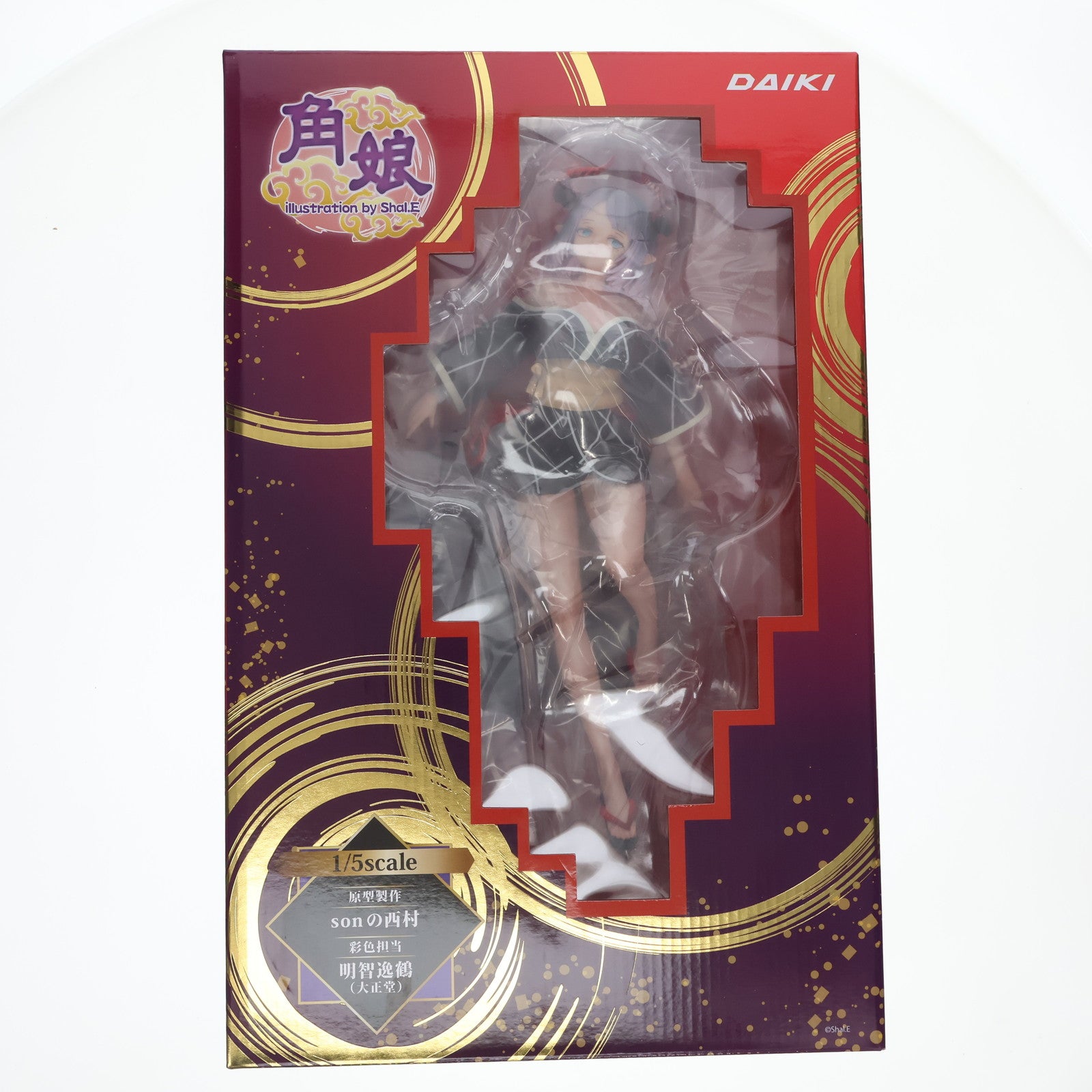 【中古即納】[FIG] 角娘 illustration by Shal.E 1/5 完成品 フィギュア ダイキ工業(20230127)