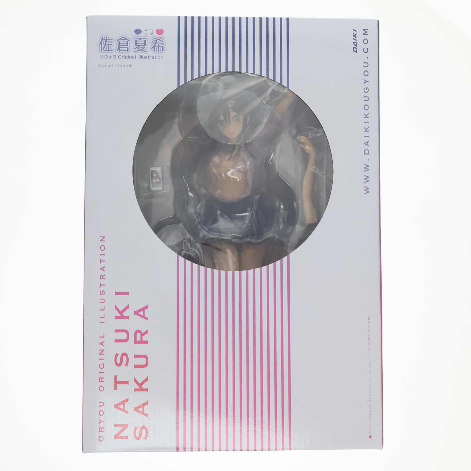 【中古即納】[FIG] 佐倉夏希(さくらなつき) おりょうオリジナルイラスト 1/6 完成品 フィギュア ダイキ工業(20211225)