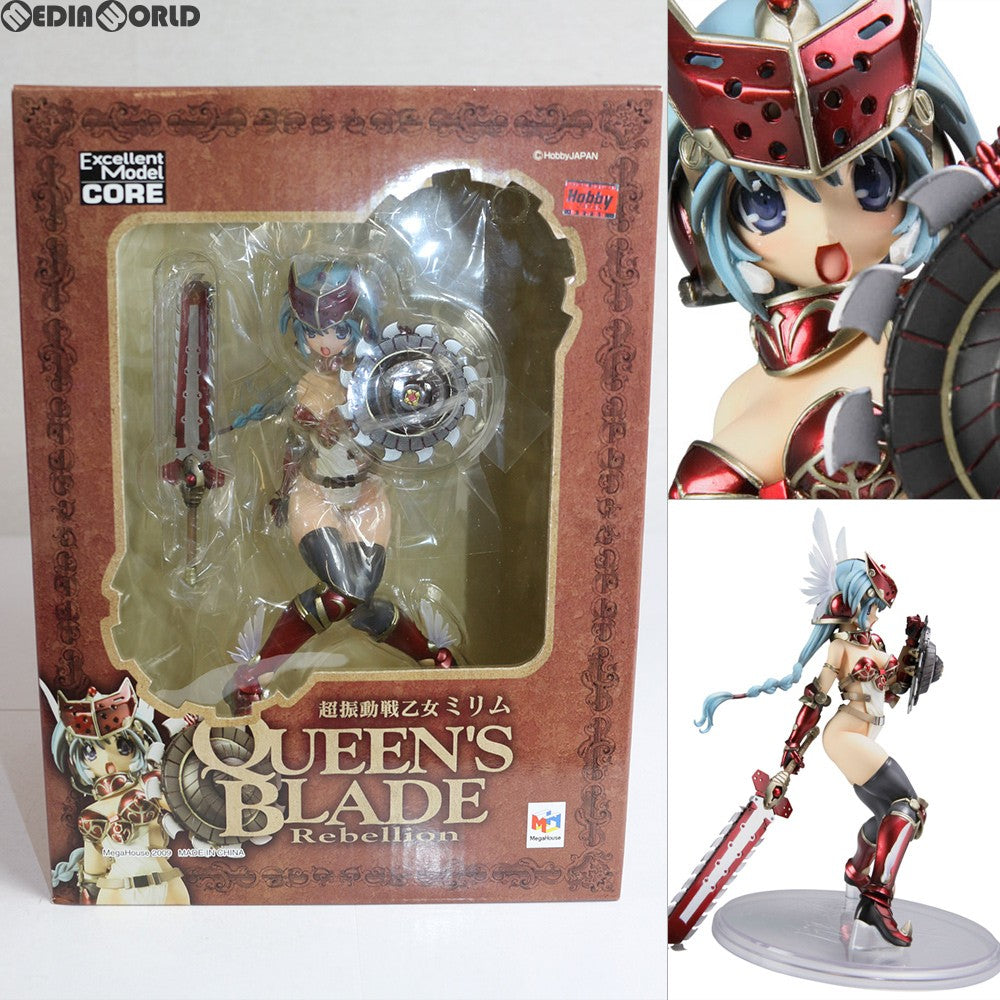 【中古即納】[FIG] エクセレントモデル CORE 超振動戦乙女ミリム クイーンズブレイド リベリオンP-2 1/8 完成品 フィギュア メガハウス(20090829)