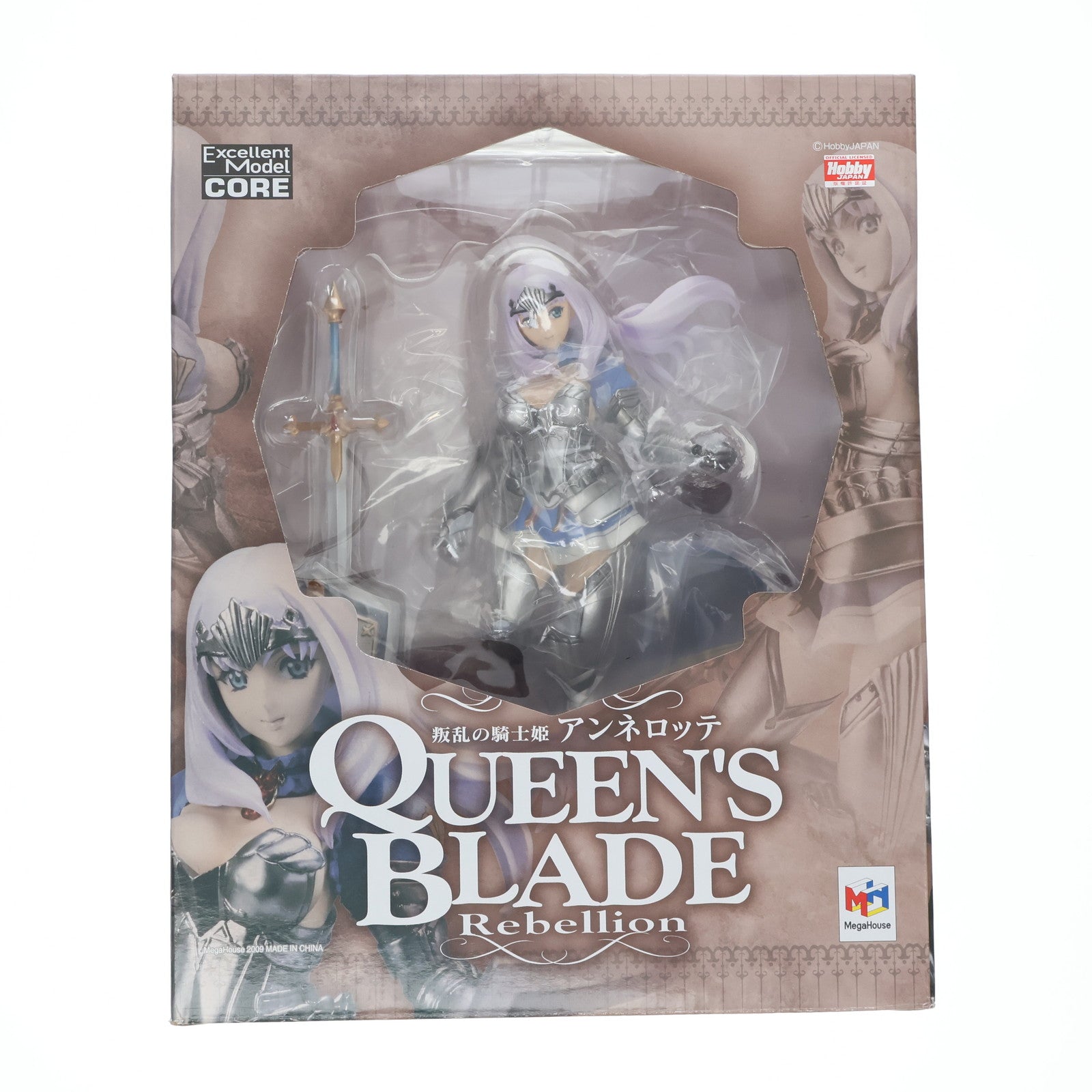 【中古即納】[FIG] エクセレントモデル CORE 叛乱の騎士姫 アンネロッテ クイーンズブレイド リベリオン 完成品フィギュア メガハウス(20090228)