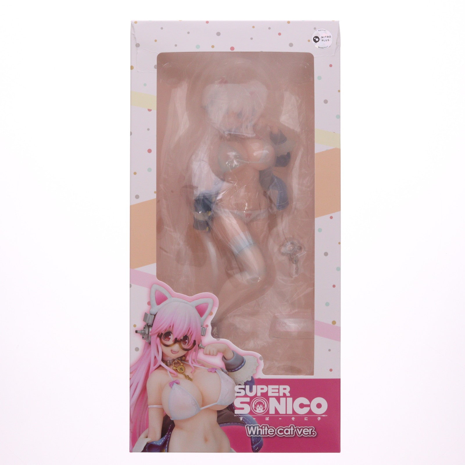 【中古即納】[FIG] (再々販) すーぱーそに子 White cat ver. 完成品 フィギュア ユニオンクリエイティブ(20240727)
