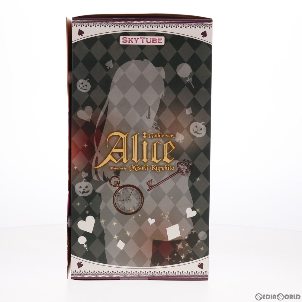 【中古即納】[FIG] Alice(アリス) illustration by 深崎暮人 Gothic ver. コミック阿吽 1/6 完成品 フィギュア(AX-1171) SkyTube(スカイチューブ)(20210226)