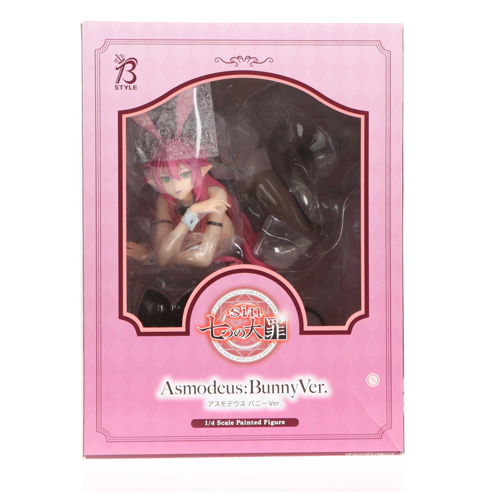 【中古即納】[FIG] B-style アスモデウス バニーVer. Sin 七つの大罪 1/4 完成品 フィギュア FREEing(フリーイング)(20191101)