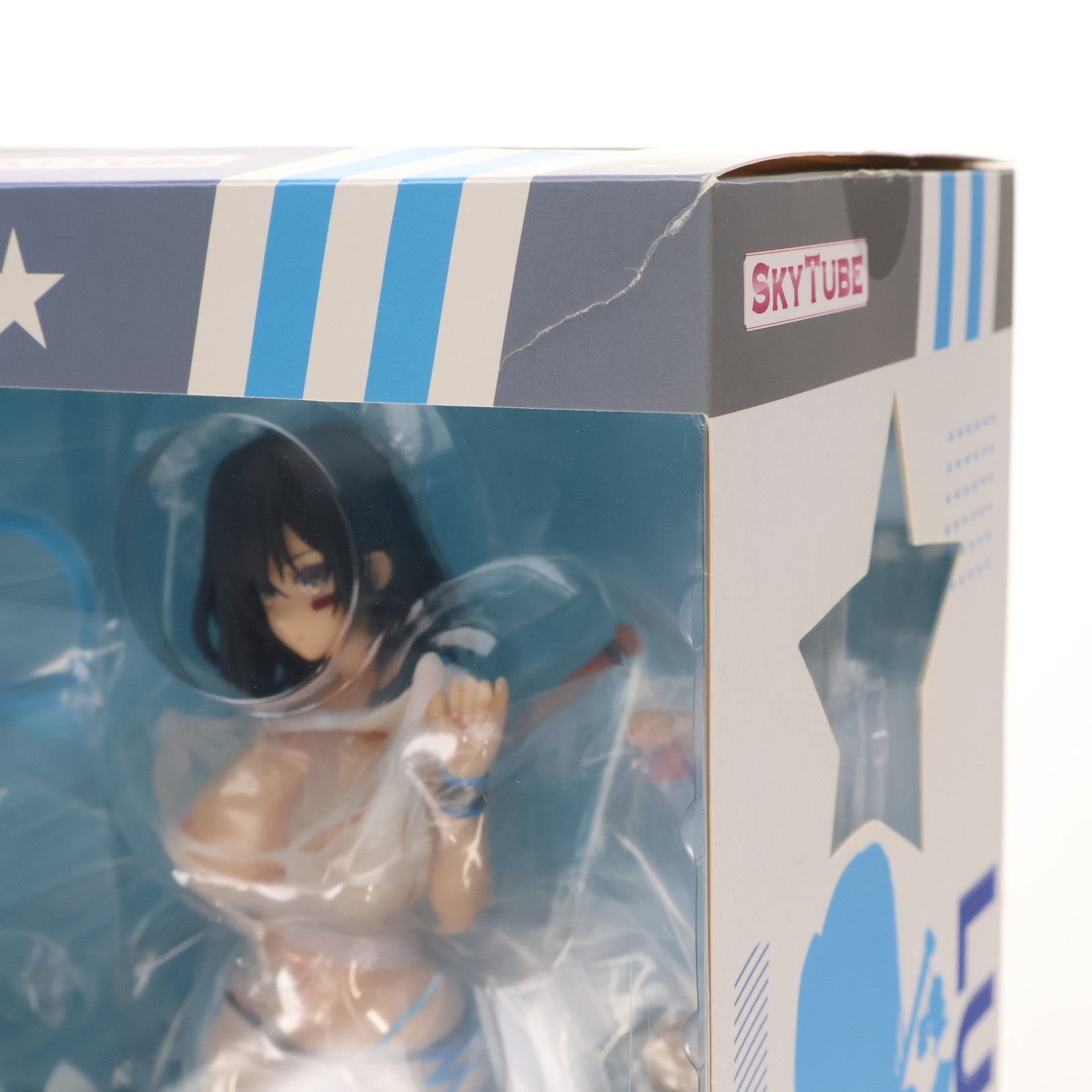 【中古即納】[FIG] 野球娘 illustration by 魔太郎 Light Blue Ver. 1/6 完成品 フィギュア(AX-1180) SkyTube(スカイチューブ)(20210620)