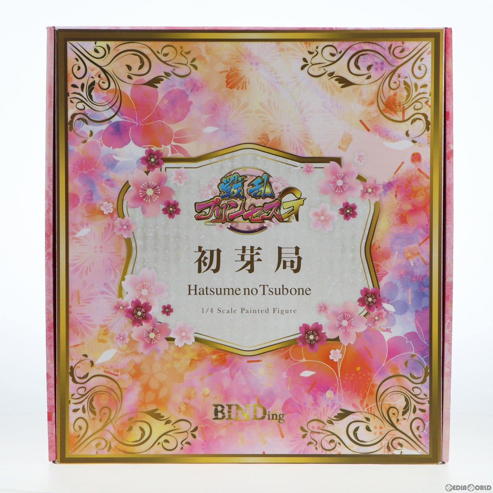 【中古即納】[FIG] ポストカード付属 初芽局(はつめのつぼね) 戦乱プリンセスG 1/4 完成品 フィギュア ネイティブオンラインストア&FANZA限定 BINDing(バインディング)/ネイティブ(20230731)