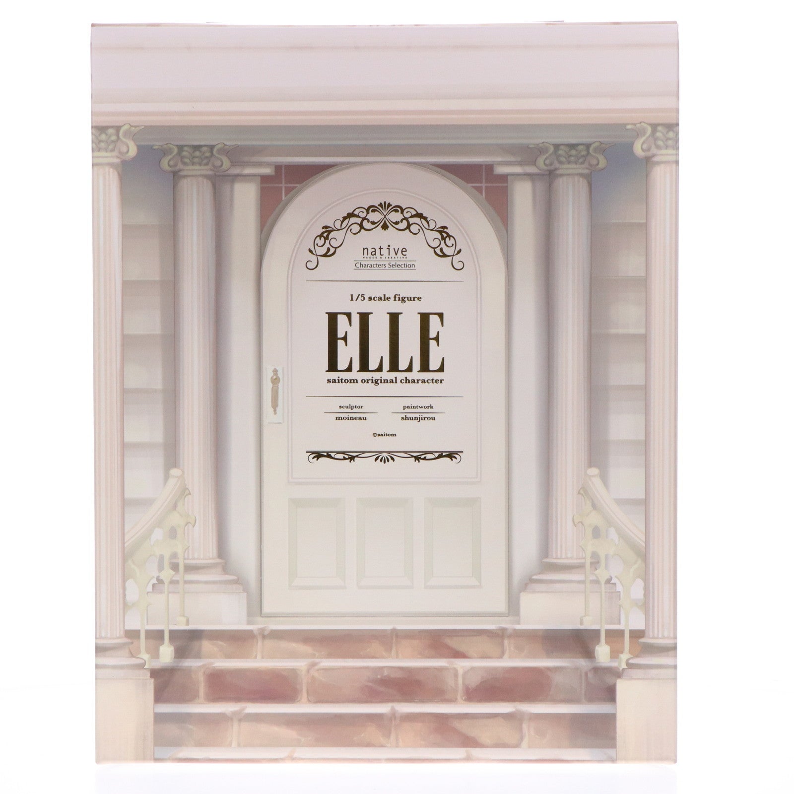 【中古即納】[FIG] ポストカード&設定資料集付属 キャラクターズセレクション エル saitomオリジナルキャラクター 1/5 完成品 フィギュア ネイティブオンラインショップ&FANZA限定 ネイティブ(20240826)