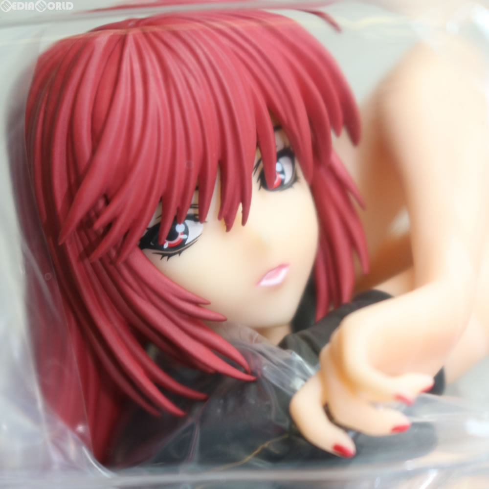 【中古即納】[FIG] YOUNG HIP Cover Gal -Crimson Red-(ヤングヒップカバーギャル クリムゾンレッド) ちちのえ+3 1/7 完成品 フィギュア オーキッドシード(20161218)