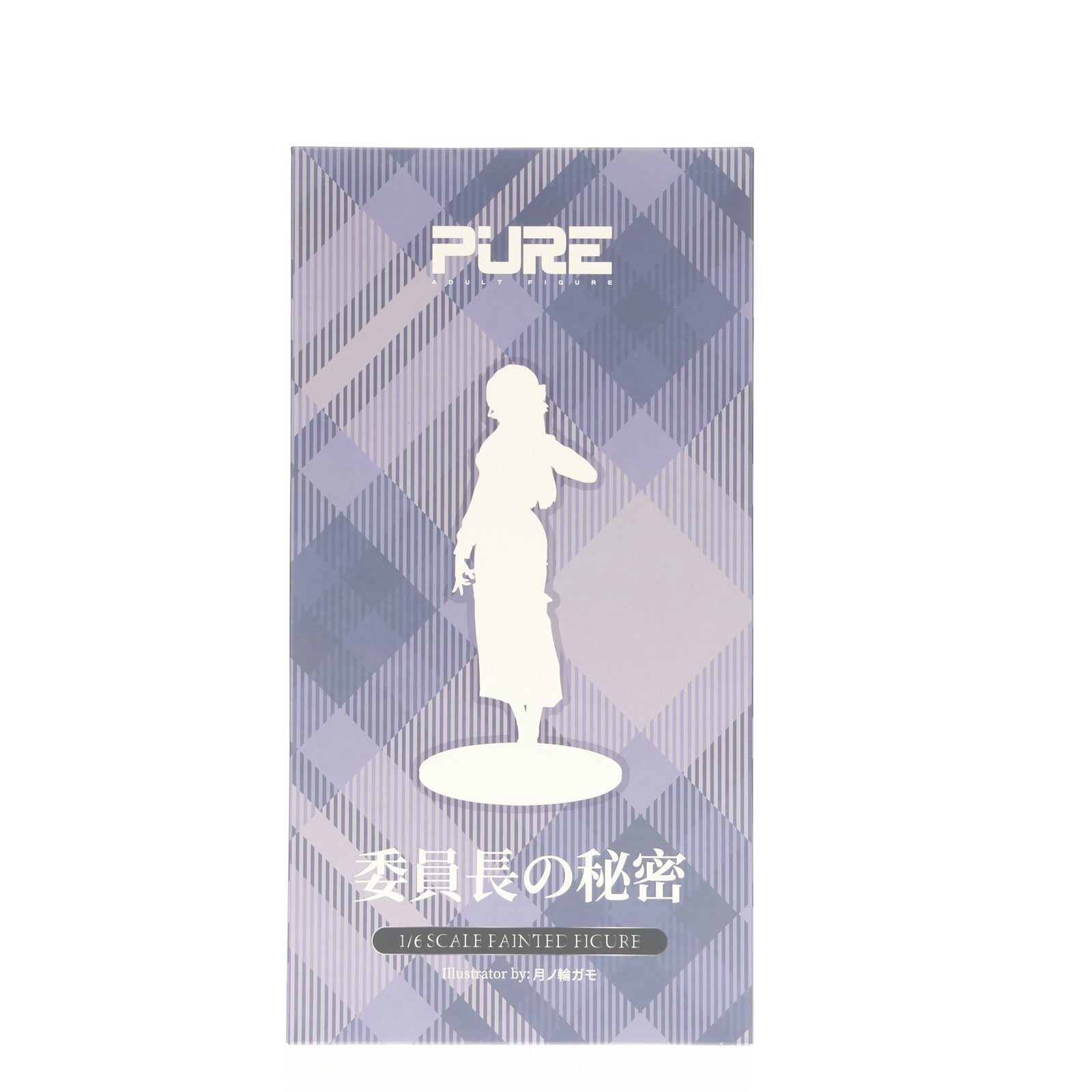 【中古即納】[FIG] 色紙付属 委員長の秘密 Illustrated by 月ノ輪ガモ 1/6 完成品 フィギュア PURE(ピュア)(20250430)