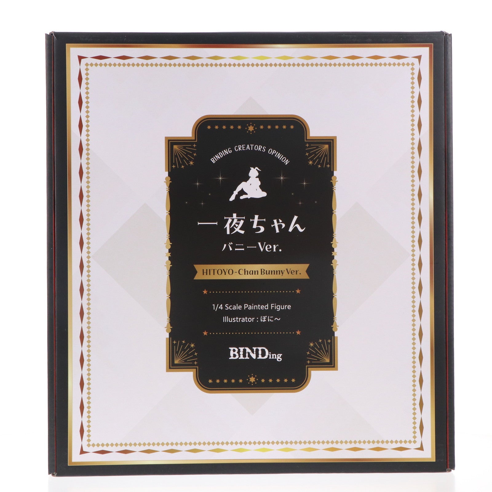 【中古即納】[FIG] ポストカード付属 ネイティブクリエイターズコレクション 一夜ちゃん(ひとよちゃん) バニーVer. BINDing クリエイターズ オピニオン 1/4 完成品 フィギュア ネイティブオンラインストア&FANZA限定 BINDing(バインディング)/ネイティブ(20231130)