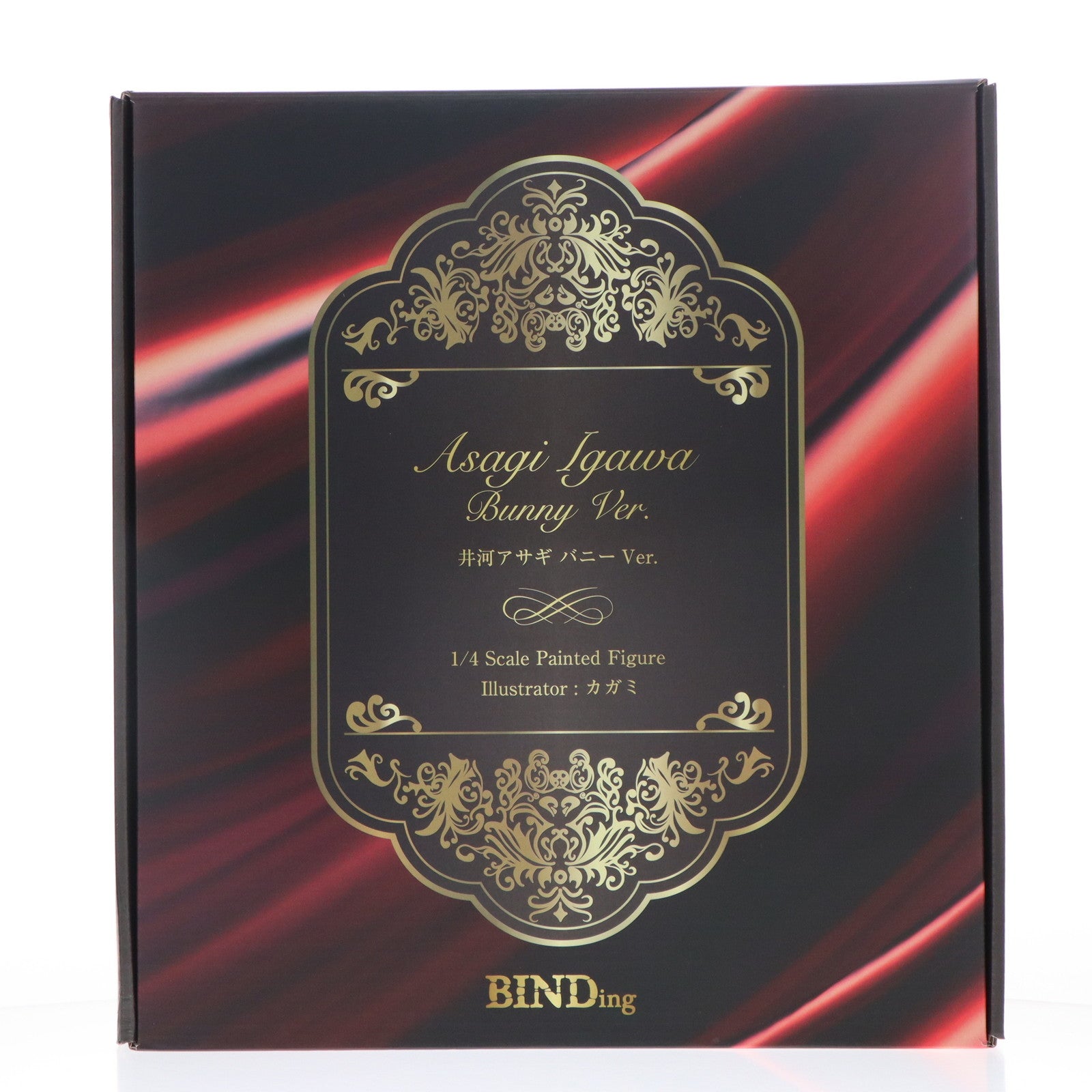 【中古即納】[FIG] ポストカード無し ネイティブキャラクターズセレクション 井河アサギ(いがわあさぎ) バニーVer. 対魔忍アサギ 1/4 完成品 フィギュア ネイティブオンラインショップ&FANZA限定 BINDing(バインディング)(20230531)
